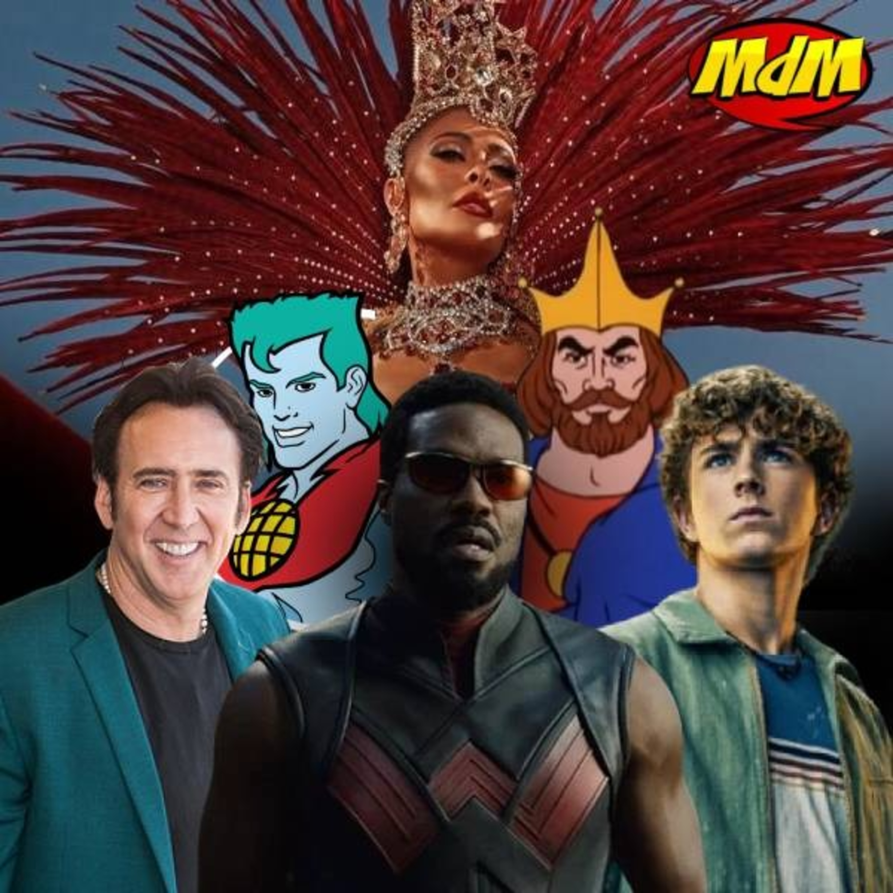 Podcast MdM #829: Não é Wonder Man, É MAGNUM! + Nicolas Cage e Percy Jackson + Multiverso do Discord + Dose Infantil de DORGAS + Ressaca de Carnaval + MdMetal + Desenhos que odiamos