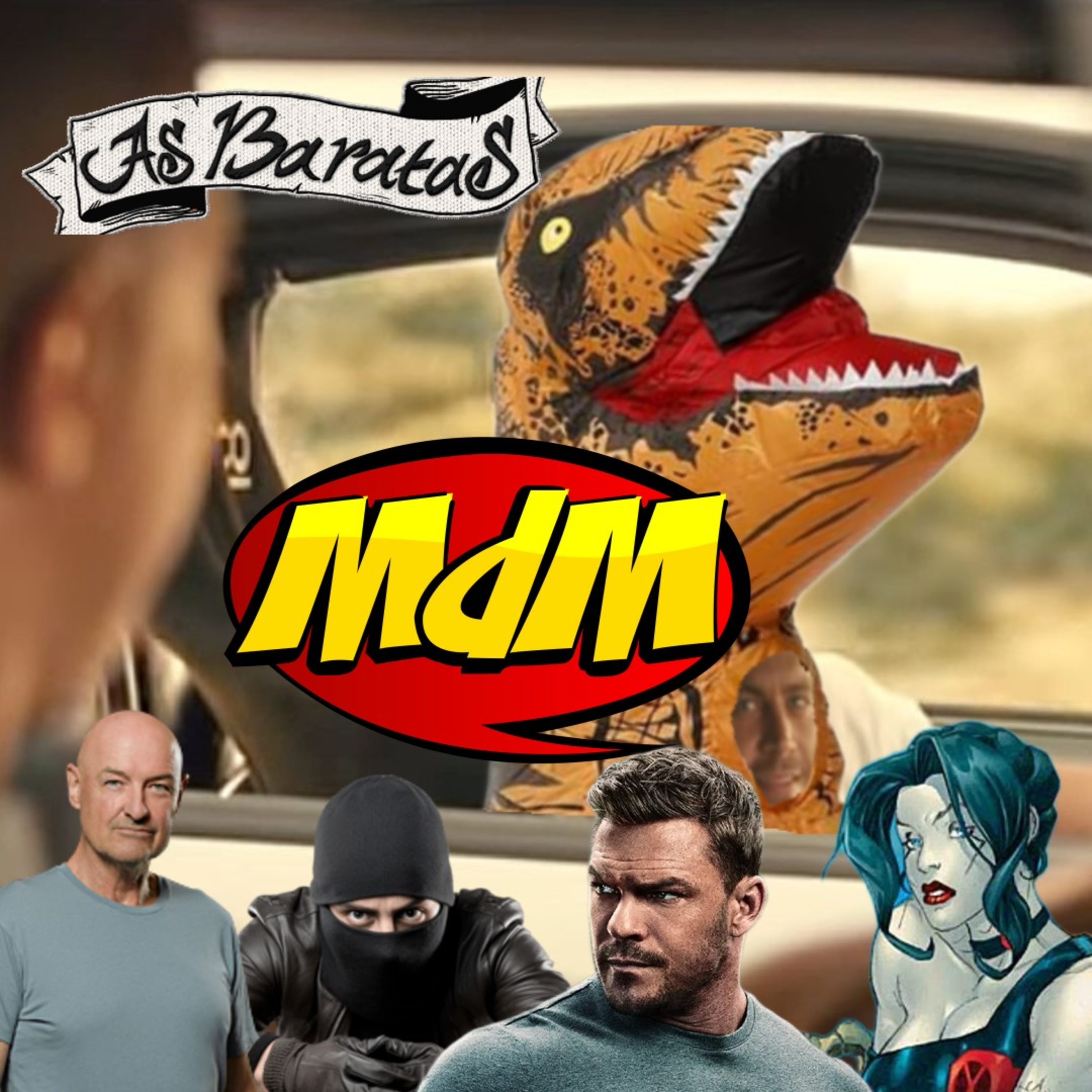 Podcast MdM #859: Evento d'As Baratas + Reacher + Widow's Bay + X-Treme X-Men + O retorno do regresso de Lost + casas assaltadas + PAUL WALKER DINOSSAURO