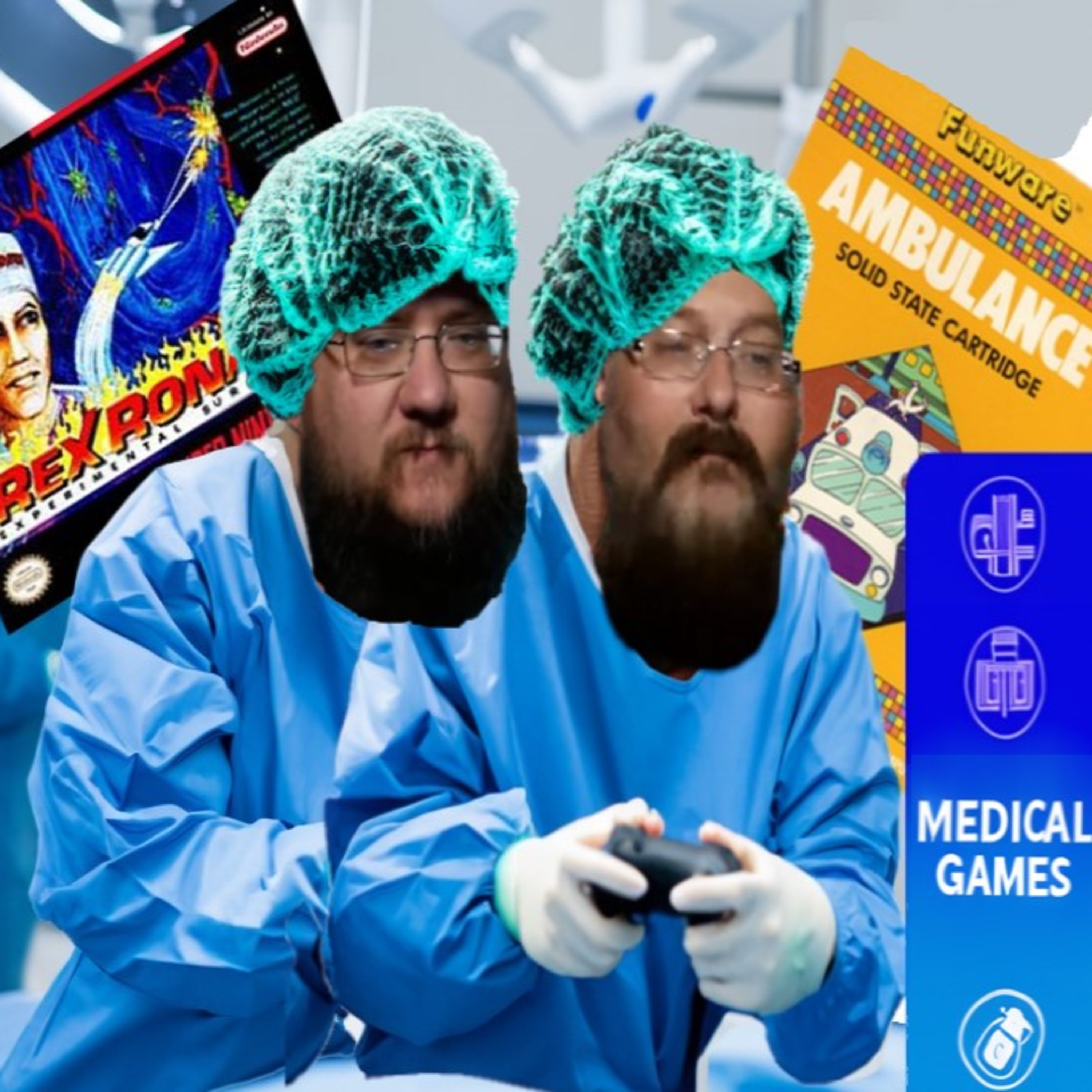 Medical Games - Rex Ronan: Experimental Surgeon (SNES) & Ambulance (TI99/4A) - ARG Presents 273