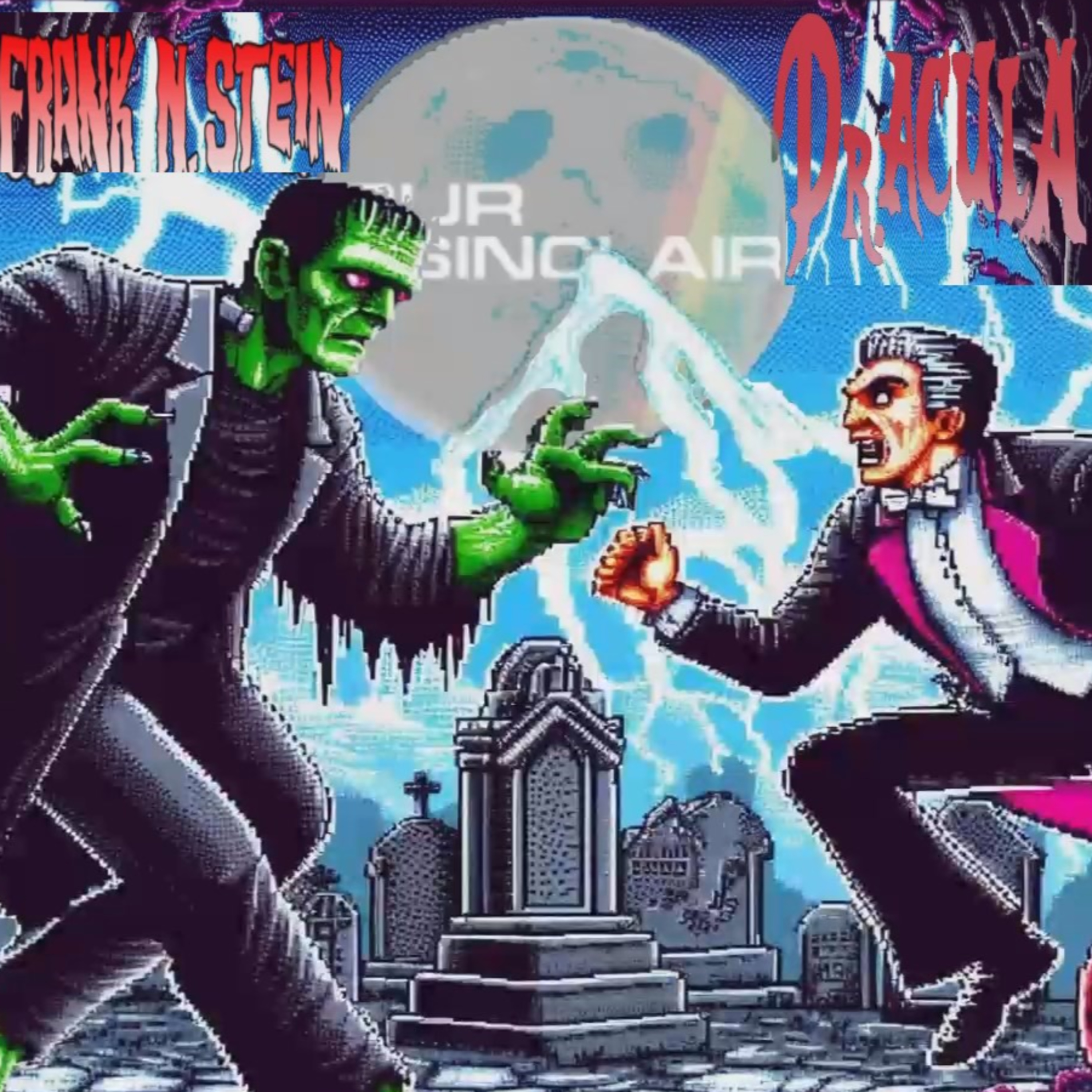 Frank N Stein VERSUS Dr. Acula! It's a Halloween ZX Spectrum MONSTER MASH on Our Sinclair 113!
