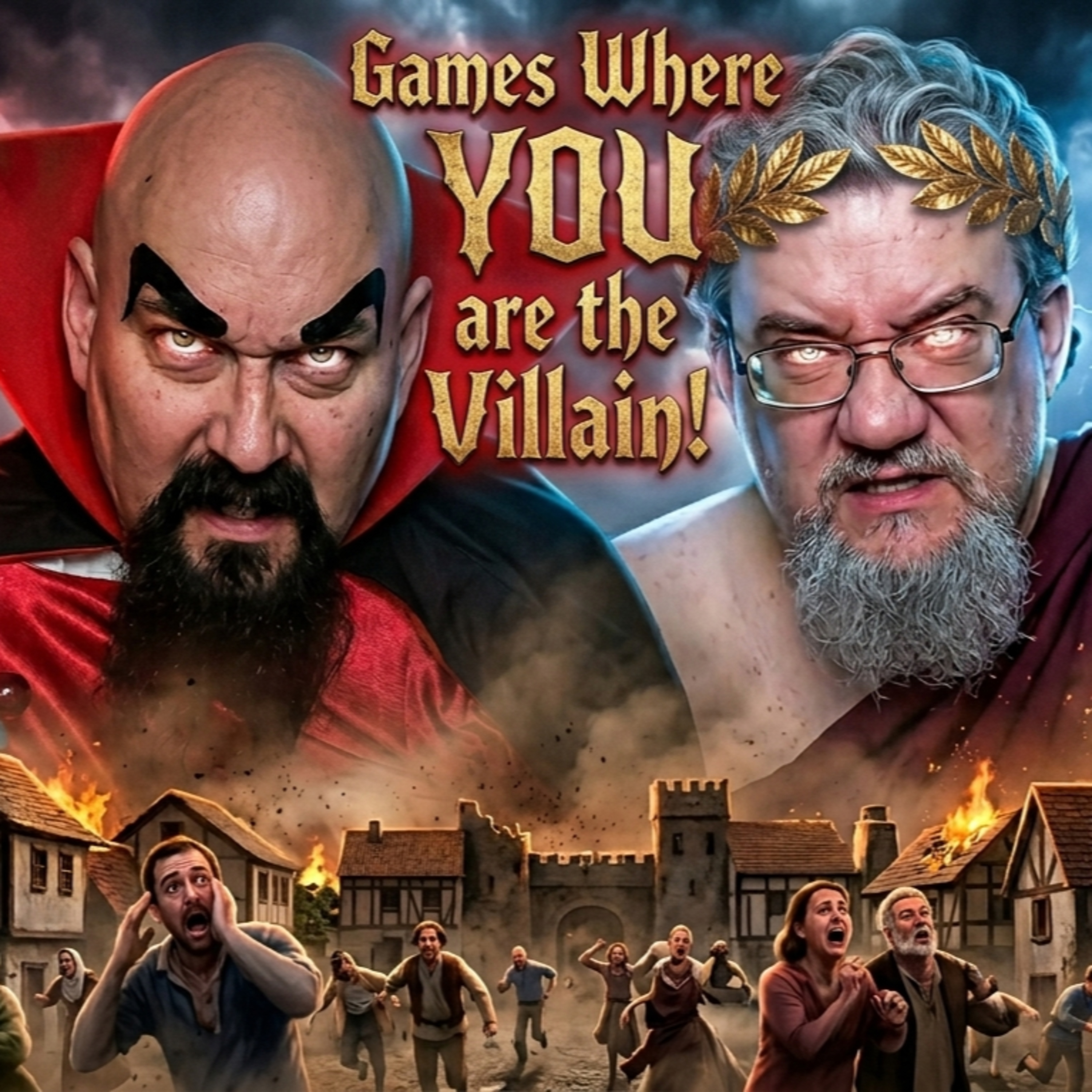 Let's Be the BAD GUYS this week! It's Games Where YOU Play the Villain on ARG PRESENTS! WORK HEEL! episode artwork