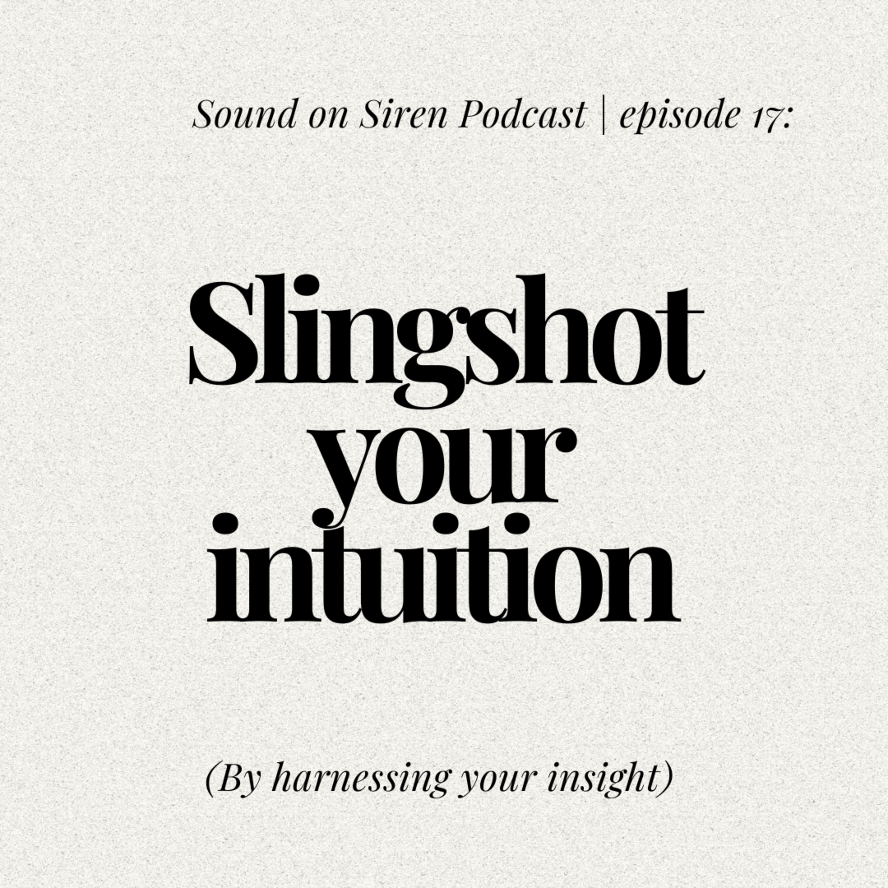 17. Slingshot your intuition  episode artwork