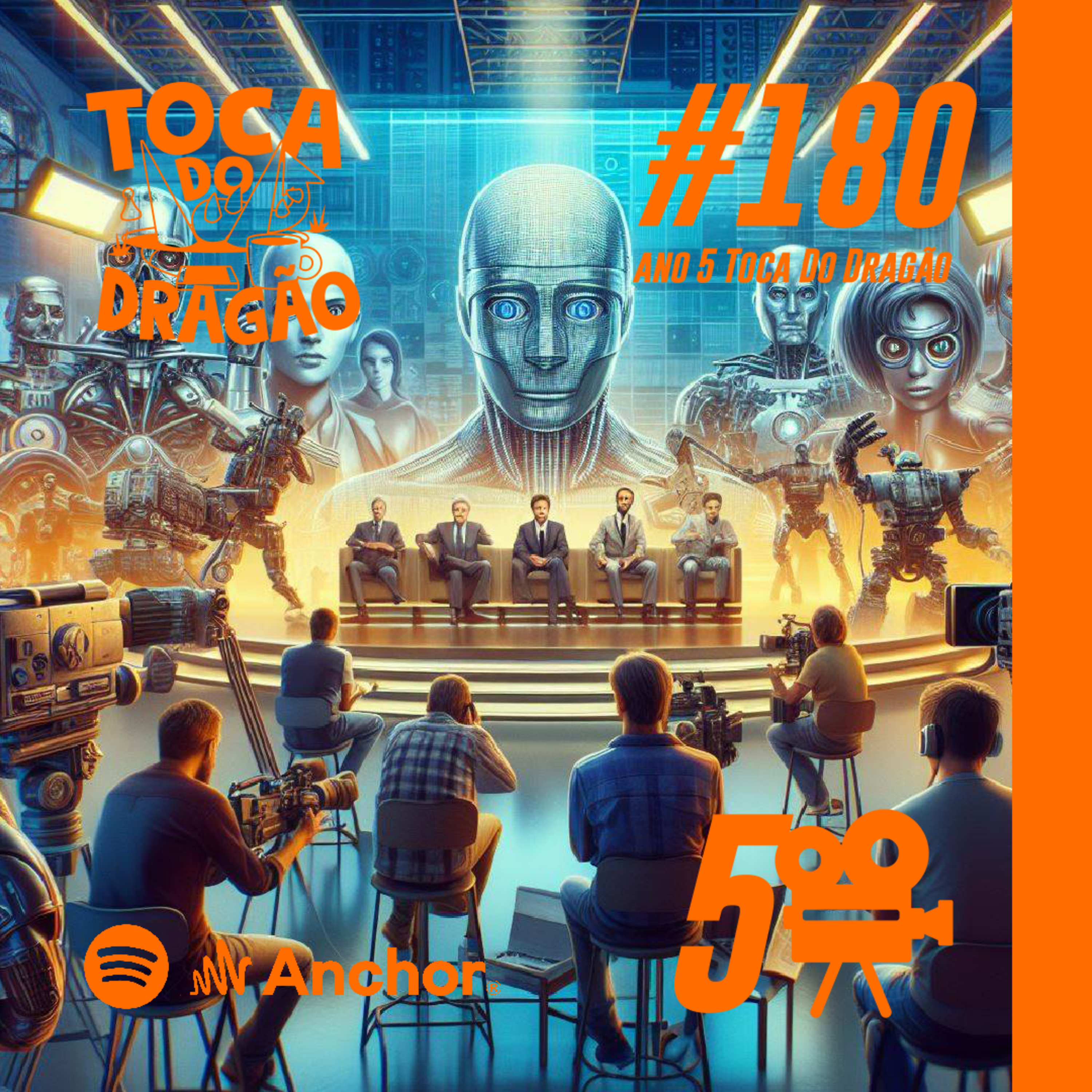 TDD EP#180 | CINEMINHA | 5 Filmes com Robôs 🤖