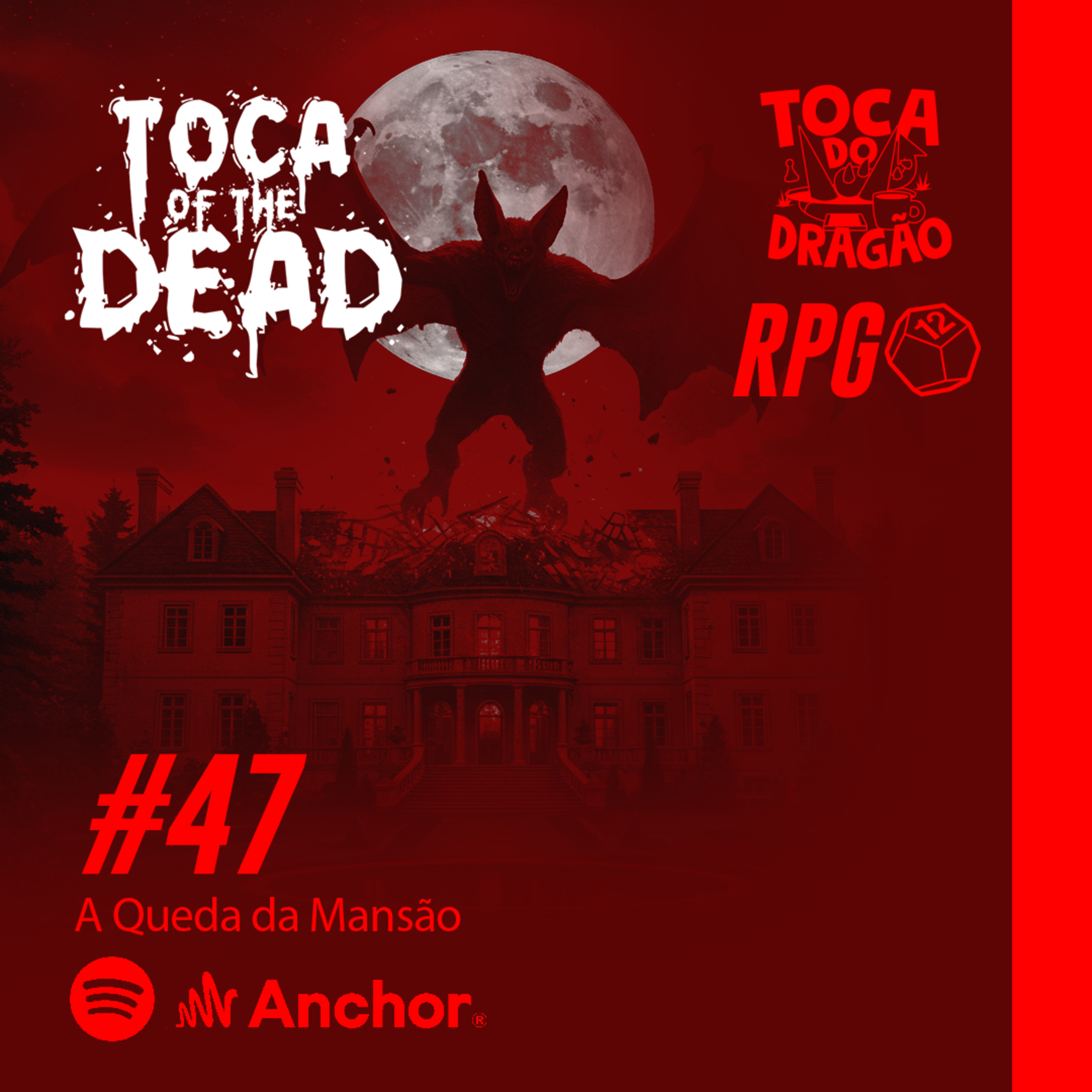 RPG ZUMBI | TOCA OF THE DEAD | #47: A Queda Da Mansão episode artwork