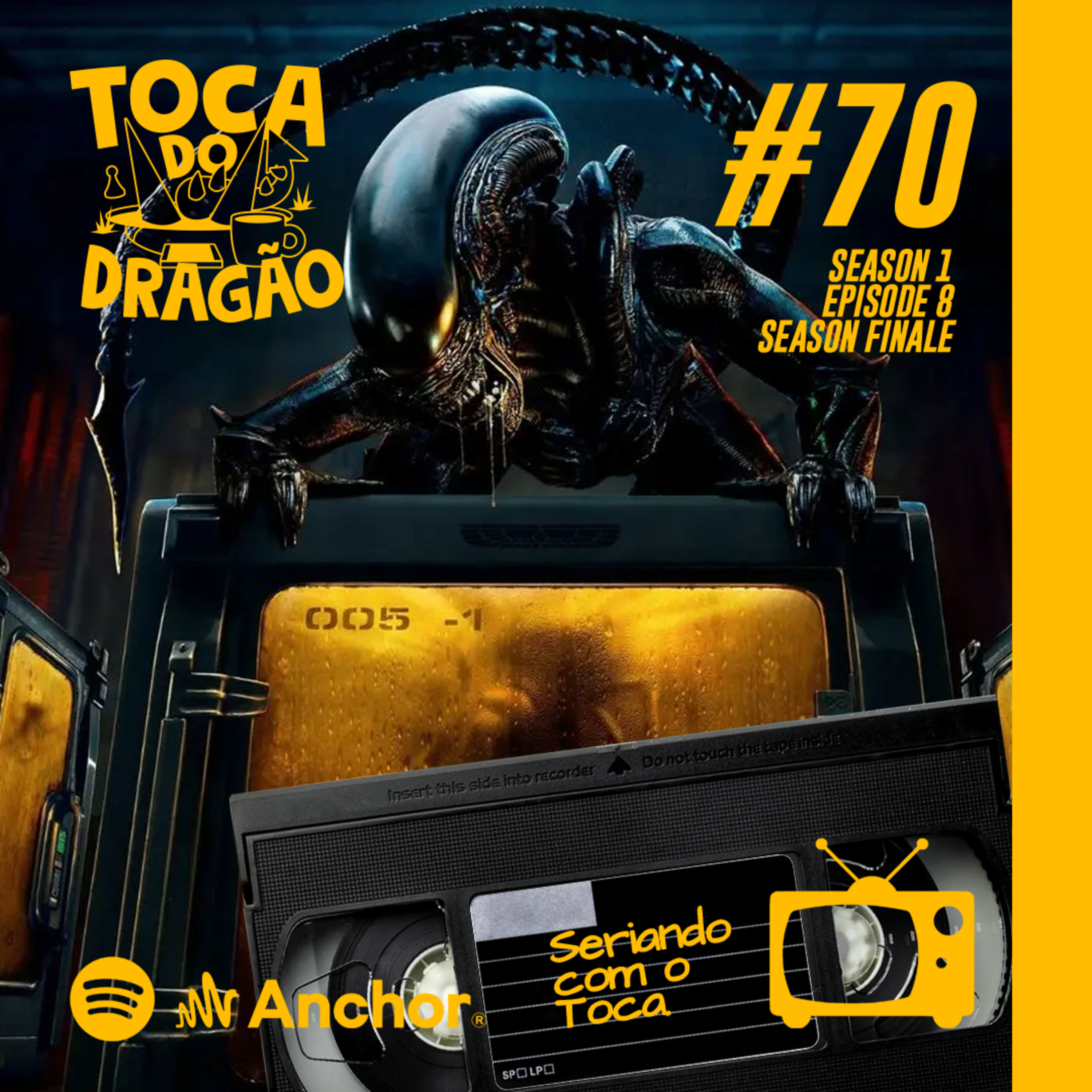 SCT #70 | Alien: Earth | EP 08: Os Verdadeiros Monstros (foram os Roteiristas!)