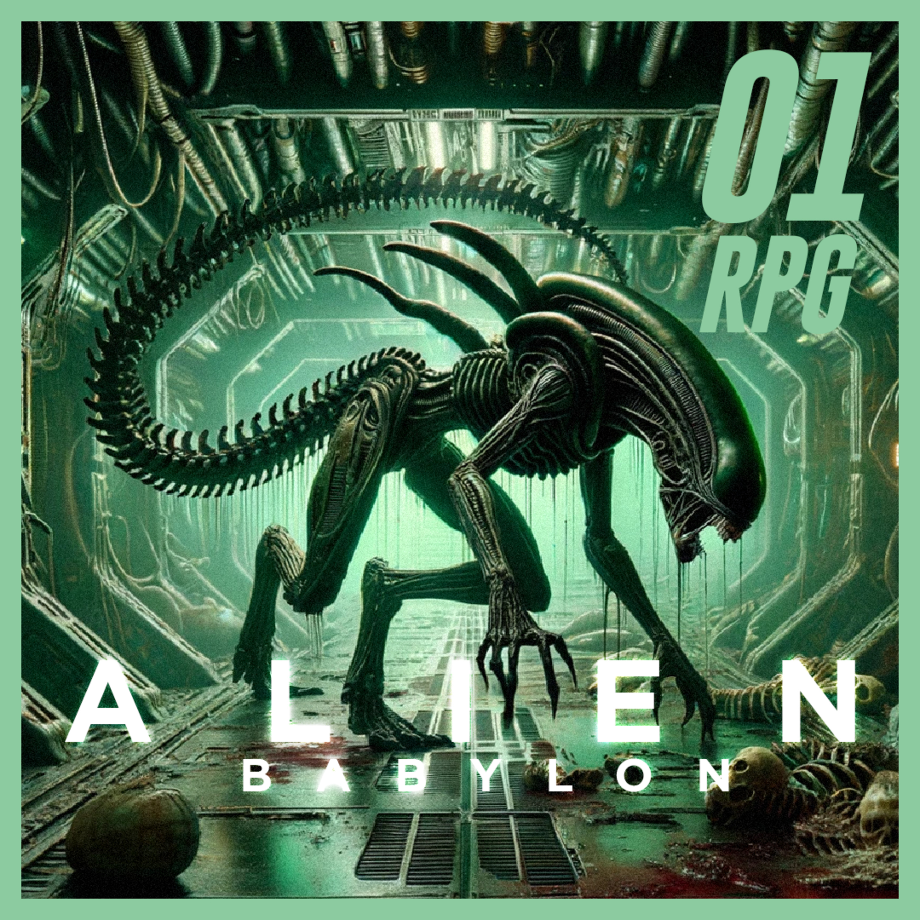  ALIEN: BABYLON / 01 #alien #alienrpg | MAD DRAGON TURBO RPG episode artwork