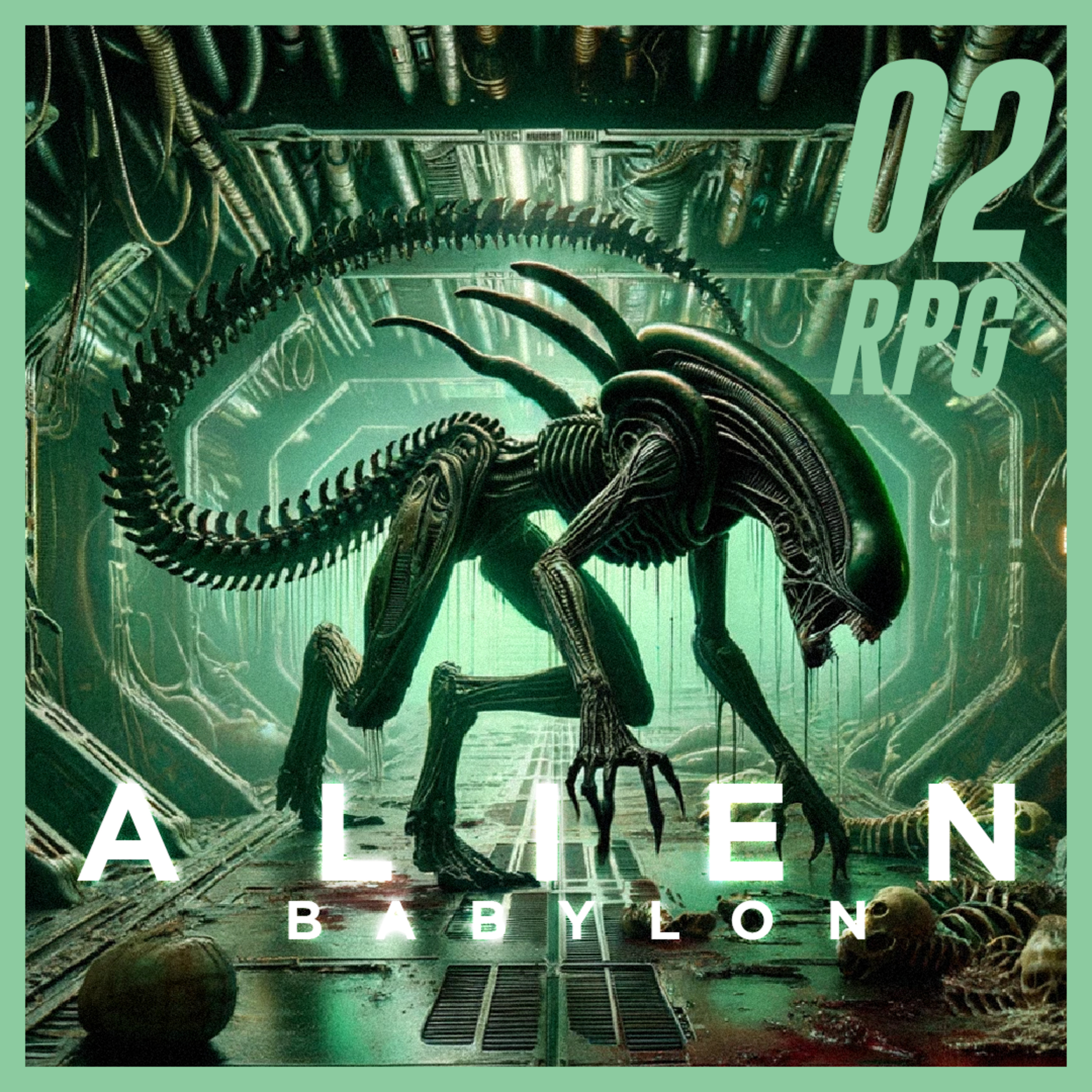  ALIEN: BABYLON / 02 #alien #alienrpg | MAD DRAGON TURBO RPG