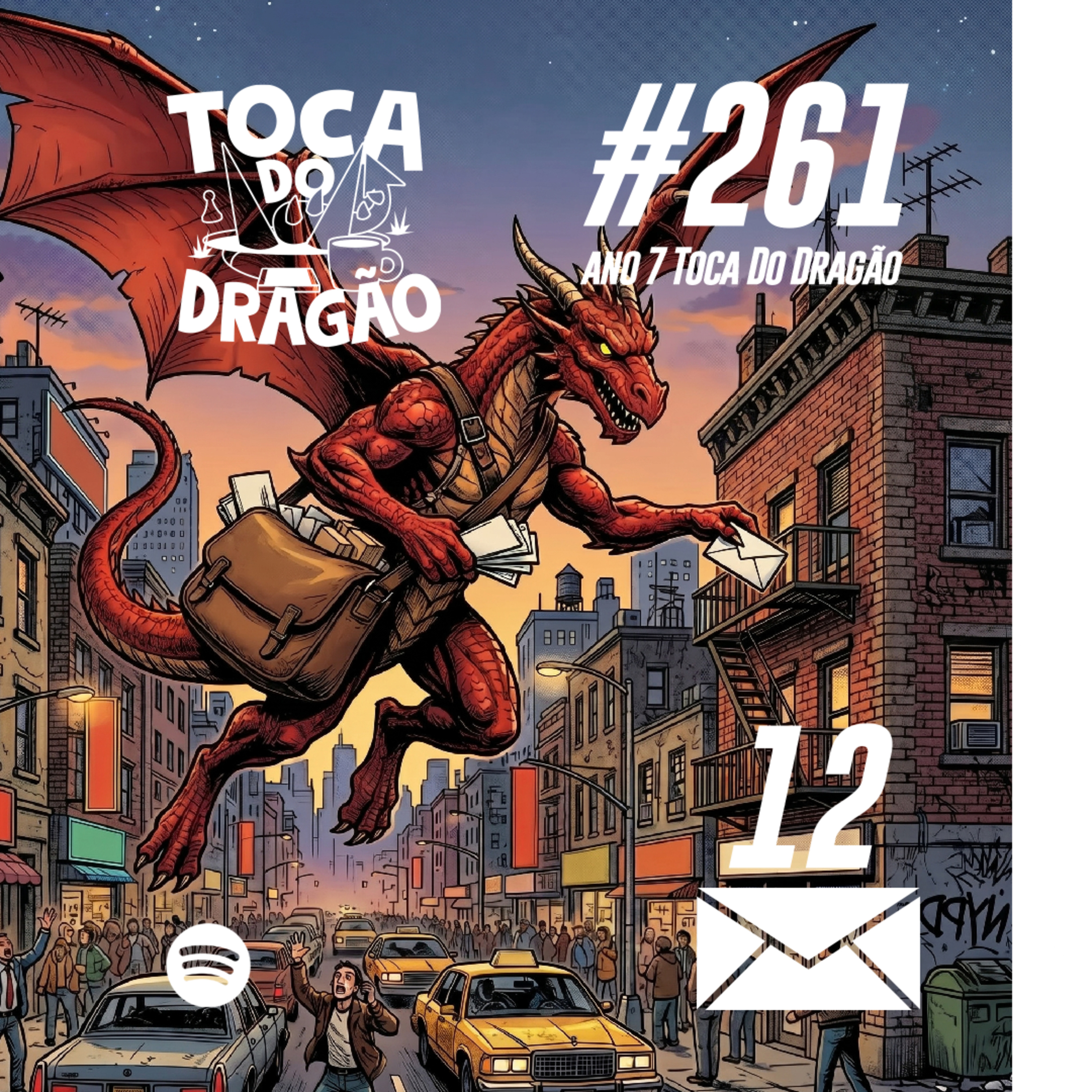 TDD EP#261 | TOCA POSTAL SELO #12: Trampos, Emoção e Pandas Alucinando! episode artwork