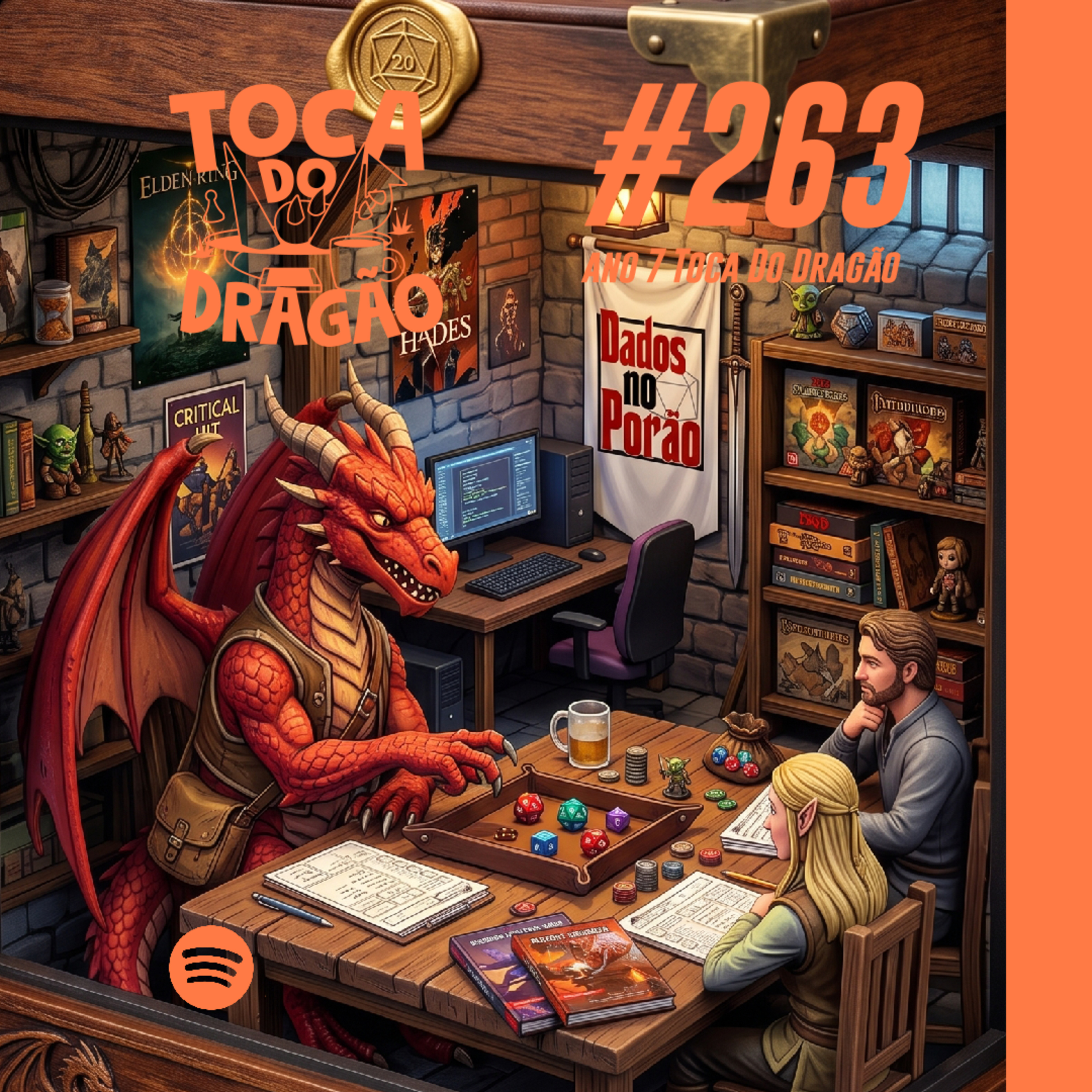 TDD EP#263 | ACERTO CRÍTICO | Dados No Porão! episode artwork