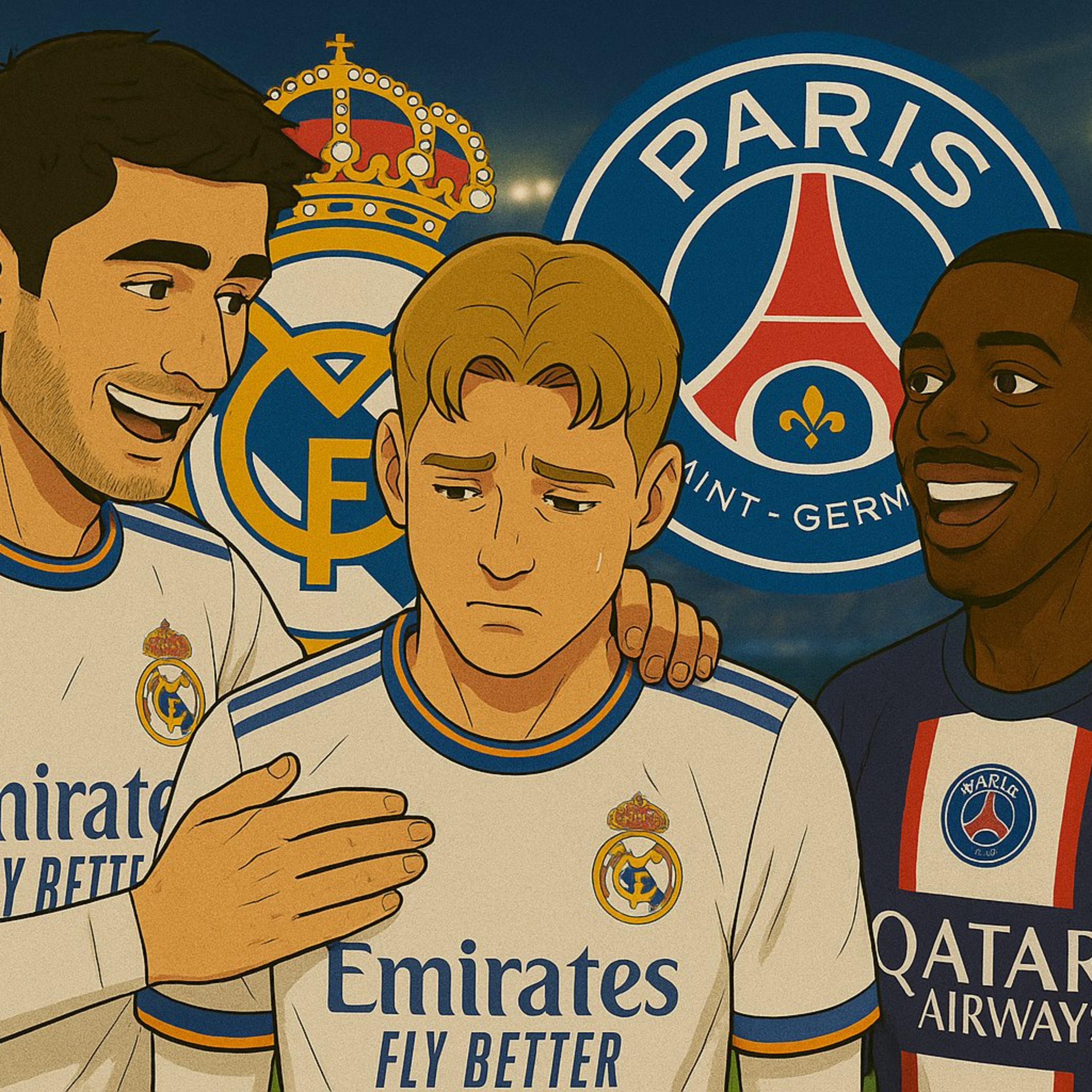 REAL MADRID VS PSG EN SEMIS CON RAUL ASENCIO A LA CABEZA | RODRIGUEZ episode artwork