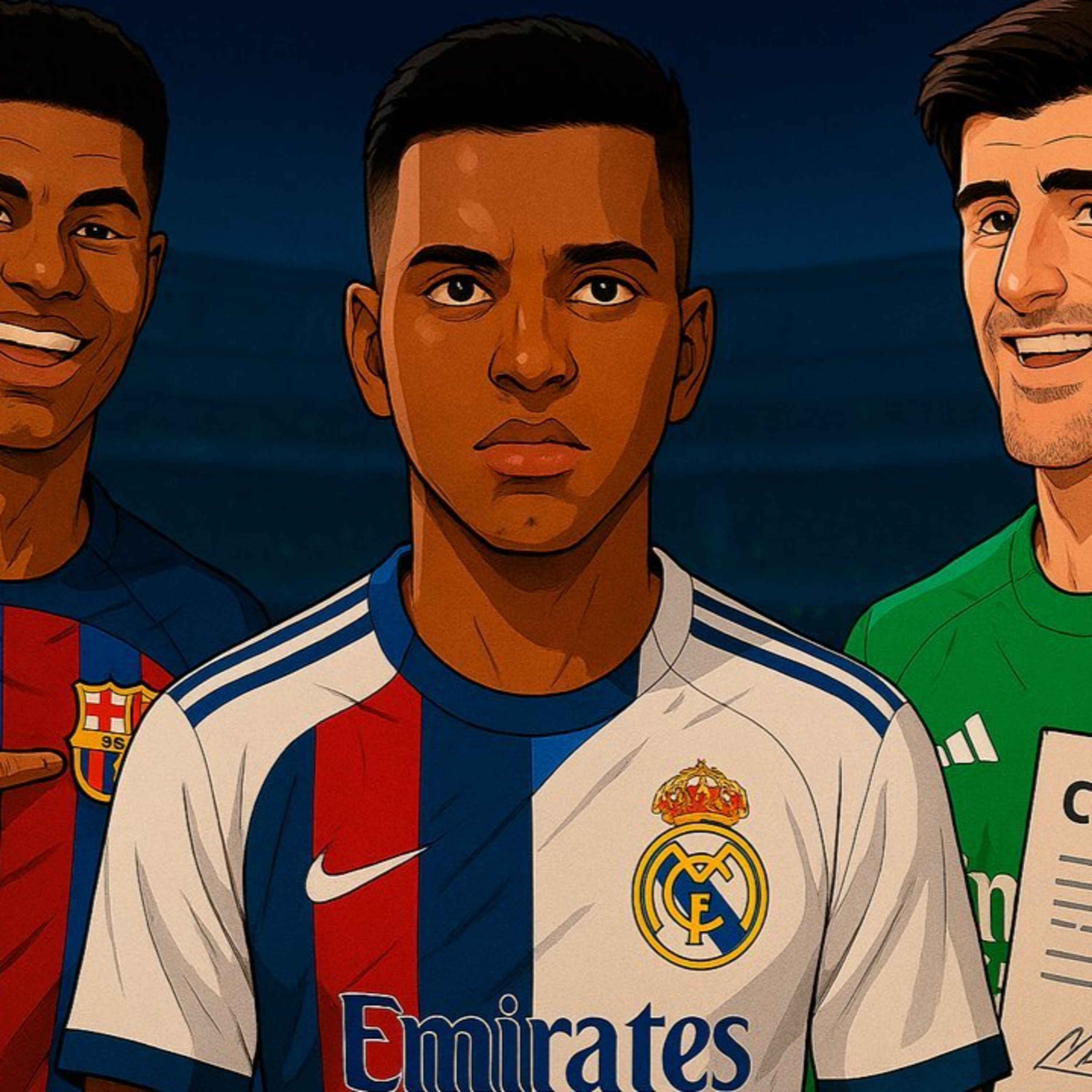 COURTOIS RENOVADO 2027, RASHFORD AL BARÇA Y AHORA QUIEREN A RODRYGO | RODRIGUEZ episode artwork