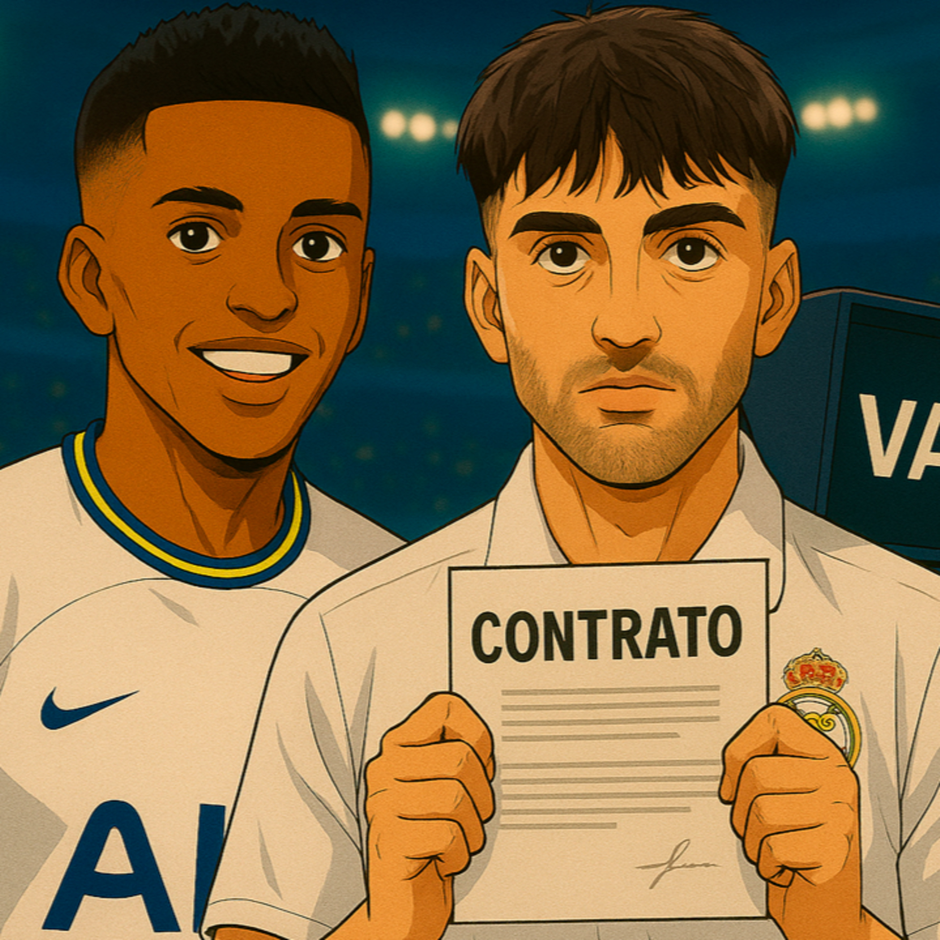 EL TOTTENHAM A POR RODRYGO, NUEVAS NORMAS PARA EL VAR, ASENCIO INSCRITO 1er EQUIPO | RODRIGUEZ episode artwork