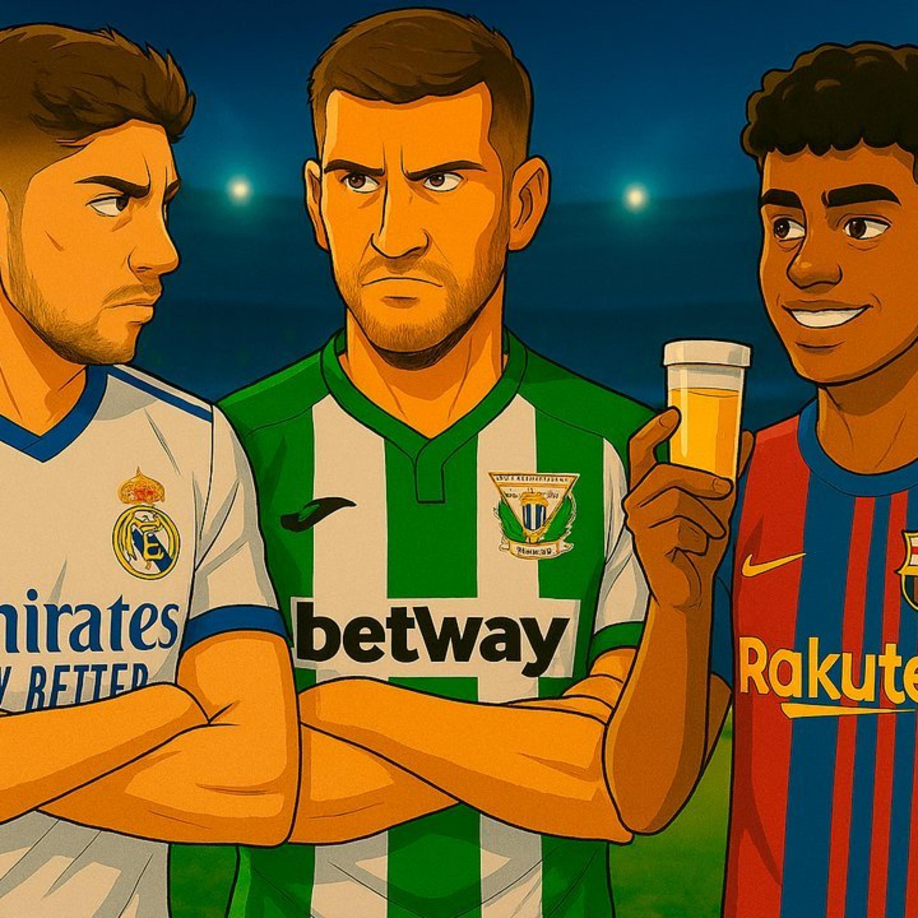 CLAVES DEL REAL MADRID VS LEGANES, SANCION ANTIDOPING LAMINE LEWAN, EL 9 PARA ENDRICK | RODRIGUEZ episode artwork