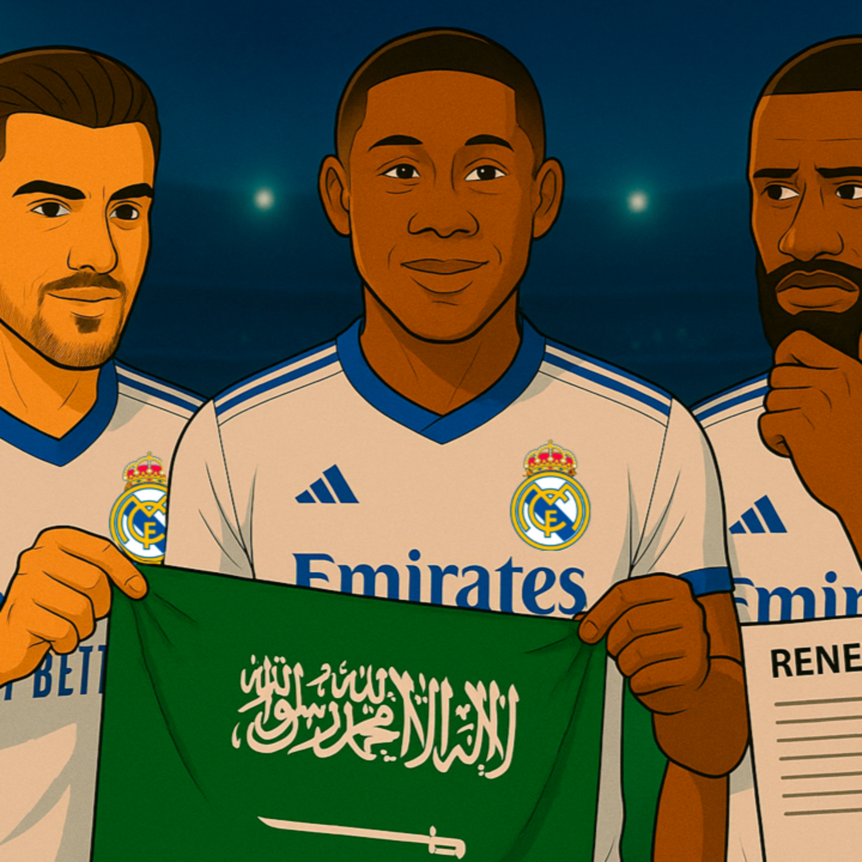 QUIEREN RENOVAR A RUDIGER, ARABIA A POR CEBALLOS Y ALABA, RODRYGO NO QUIERE IRSE | RODRIGUEZ episode artwork