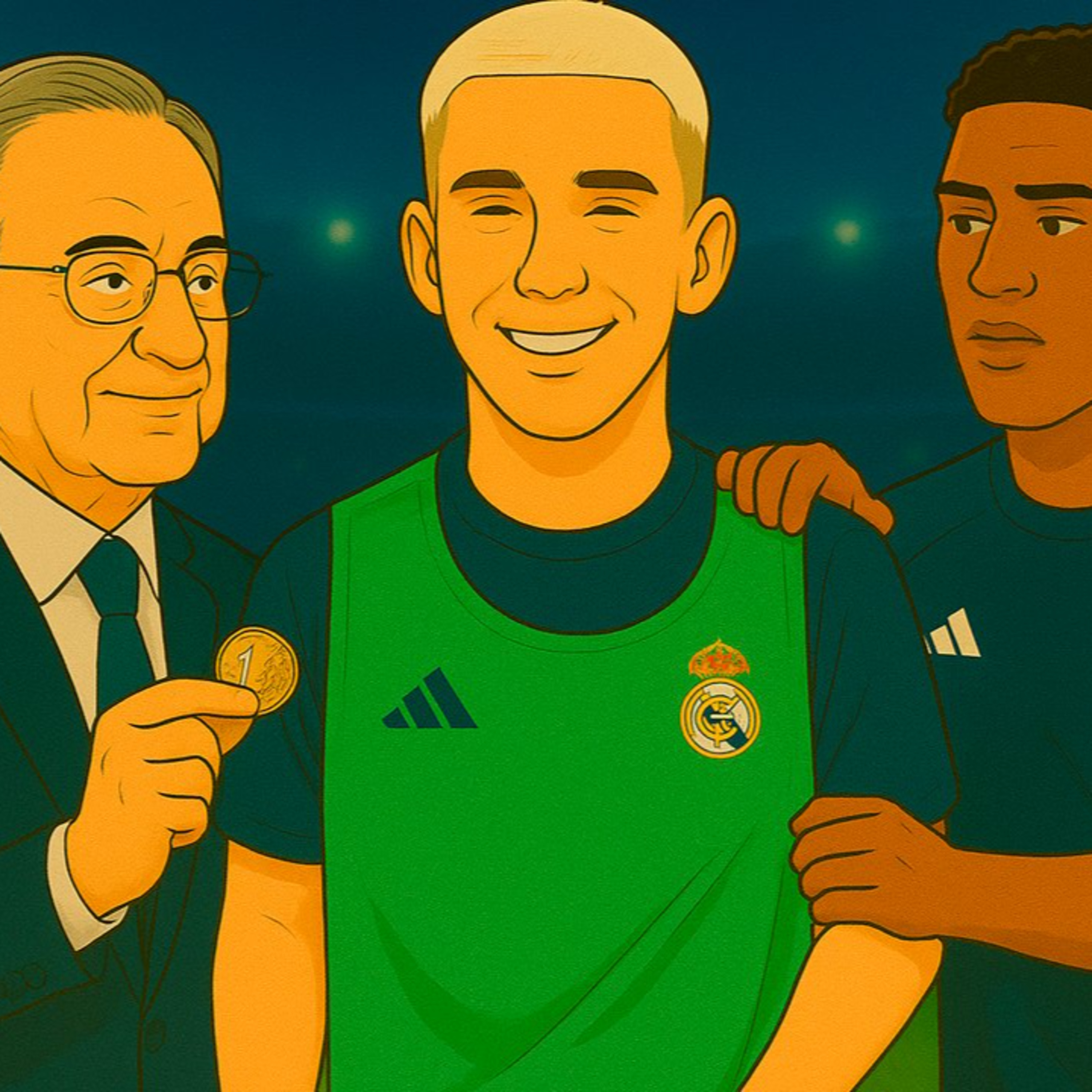 VUELVEN LOS AUDIOS DE FLORENTINO, MASTANTUONO YA SE ENTRENA, JUDE EN EL CAMPO | RODRIGUEZ episode artwork