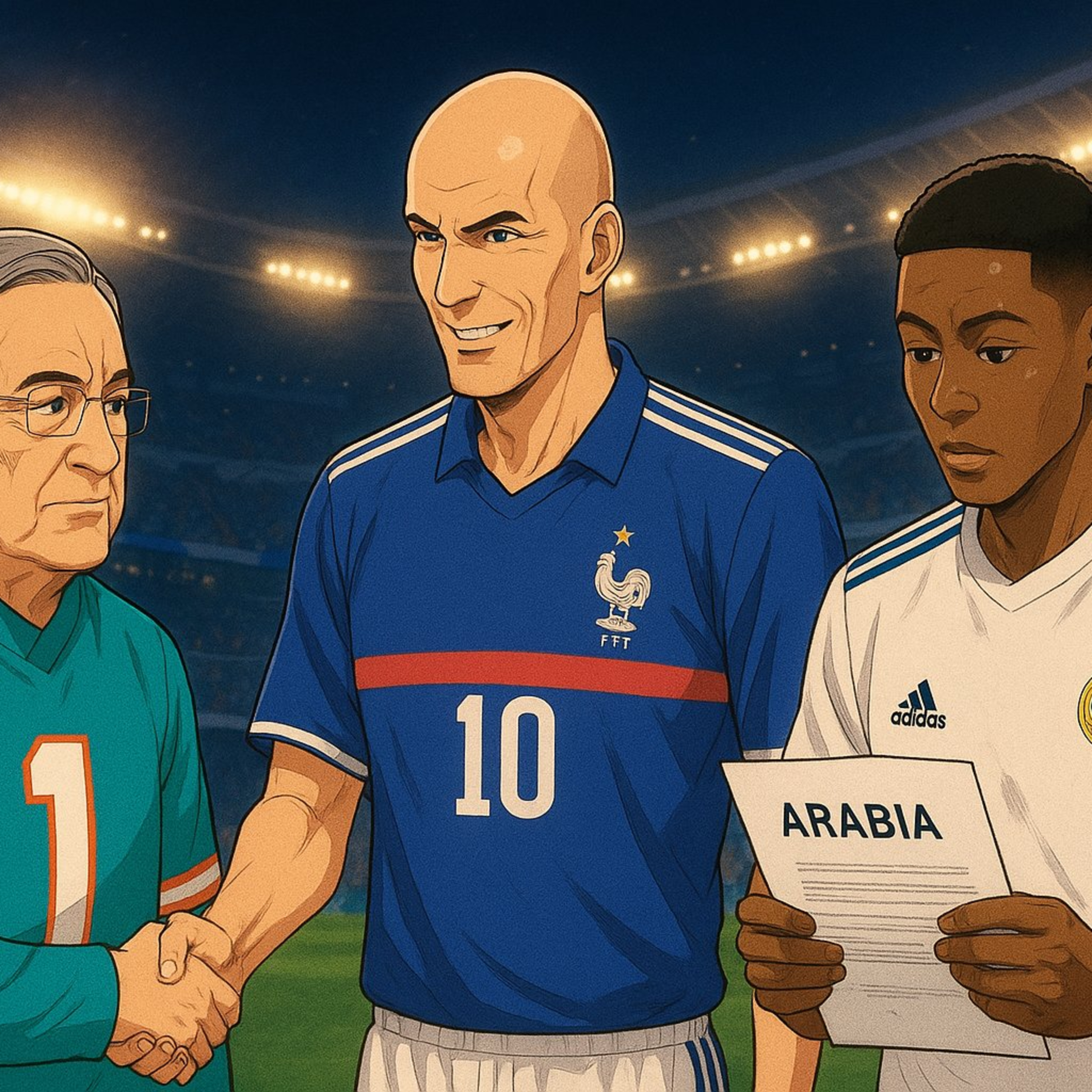 EXITAZO NFL BERBABEU, ZIDANE SELECCIONADOR FRANCÉS, ARABIA A POR ALABA | RODRIGUEZ episode artwork