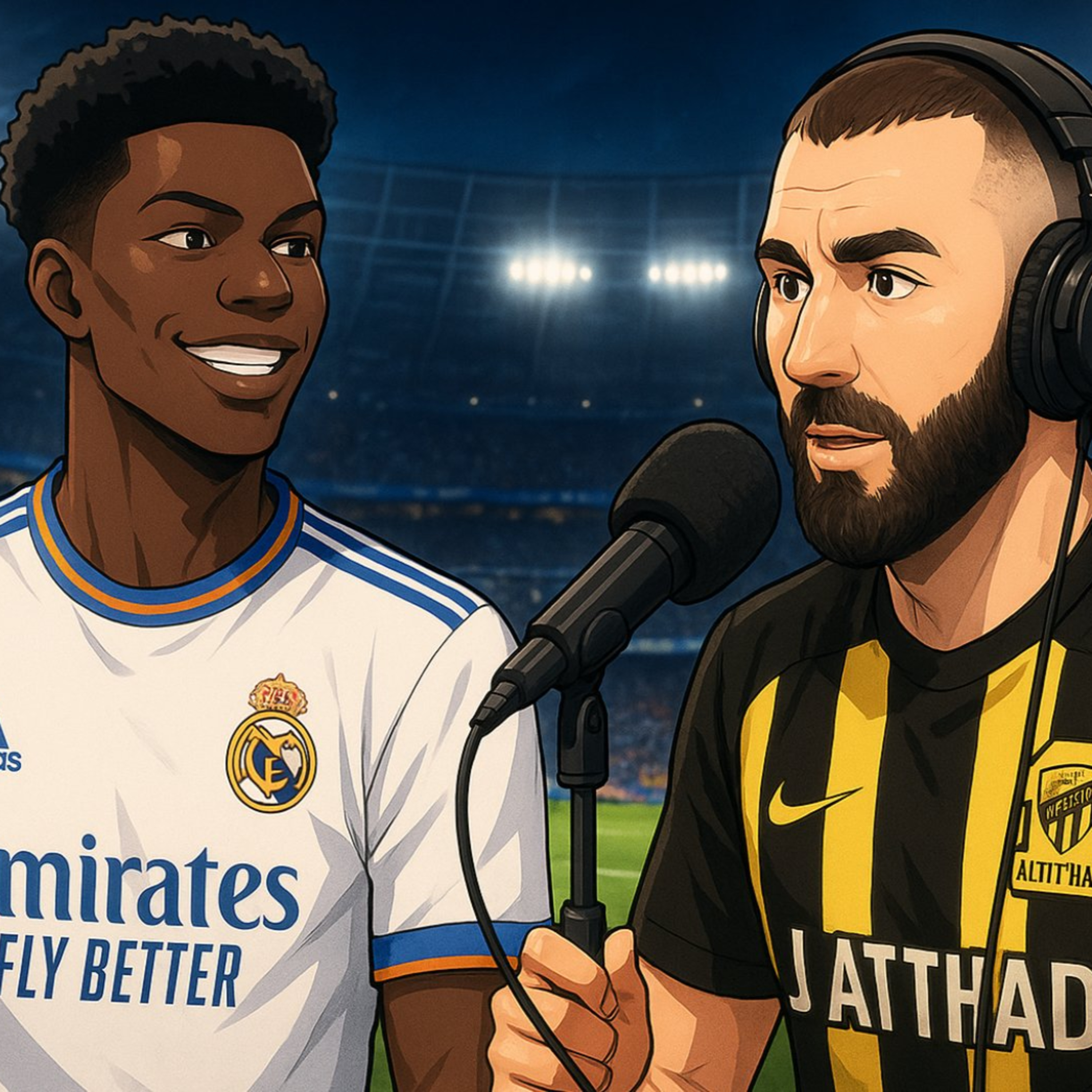 MILITAO LESIONADO, TCHOUAMENI HABLA DE LOS PITOS, BENZEMA OPINA DEL REAL MADRID | RODRIGUEZ episode artwork