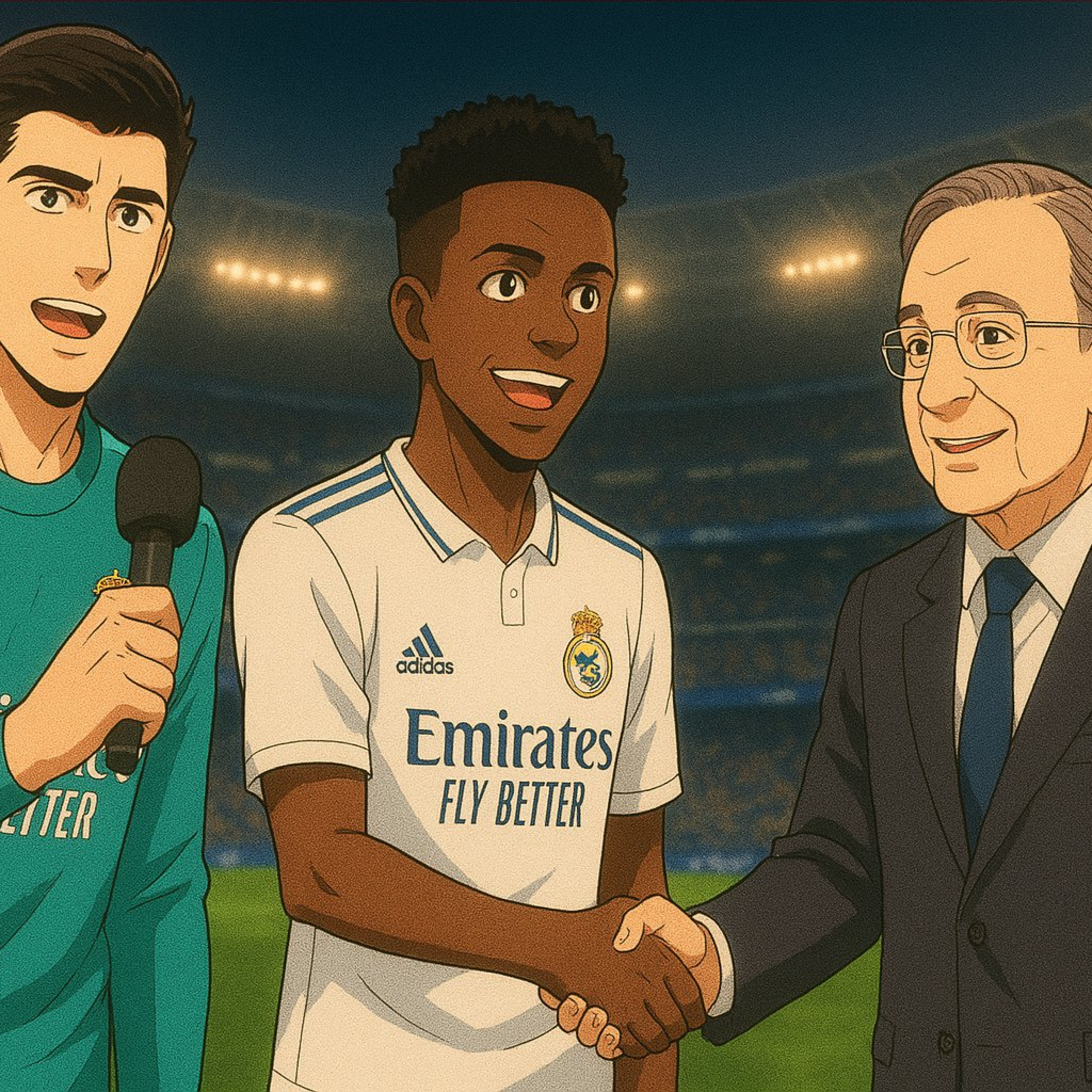 EL REAL MADRID QUIERE A VINICIUS, HABLÓ THIBAUT COURTOIS, DOMINGO PARTIDO Y ASAMBLEA | RODRIGUEZ episode artwork