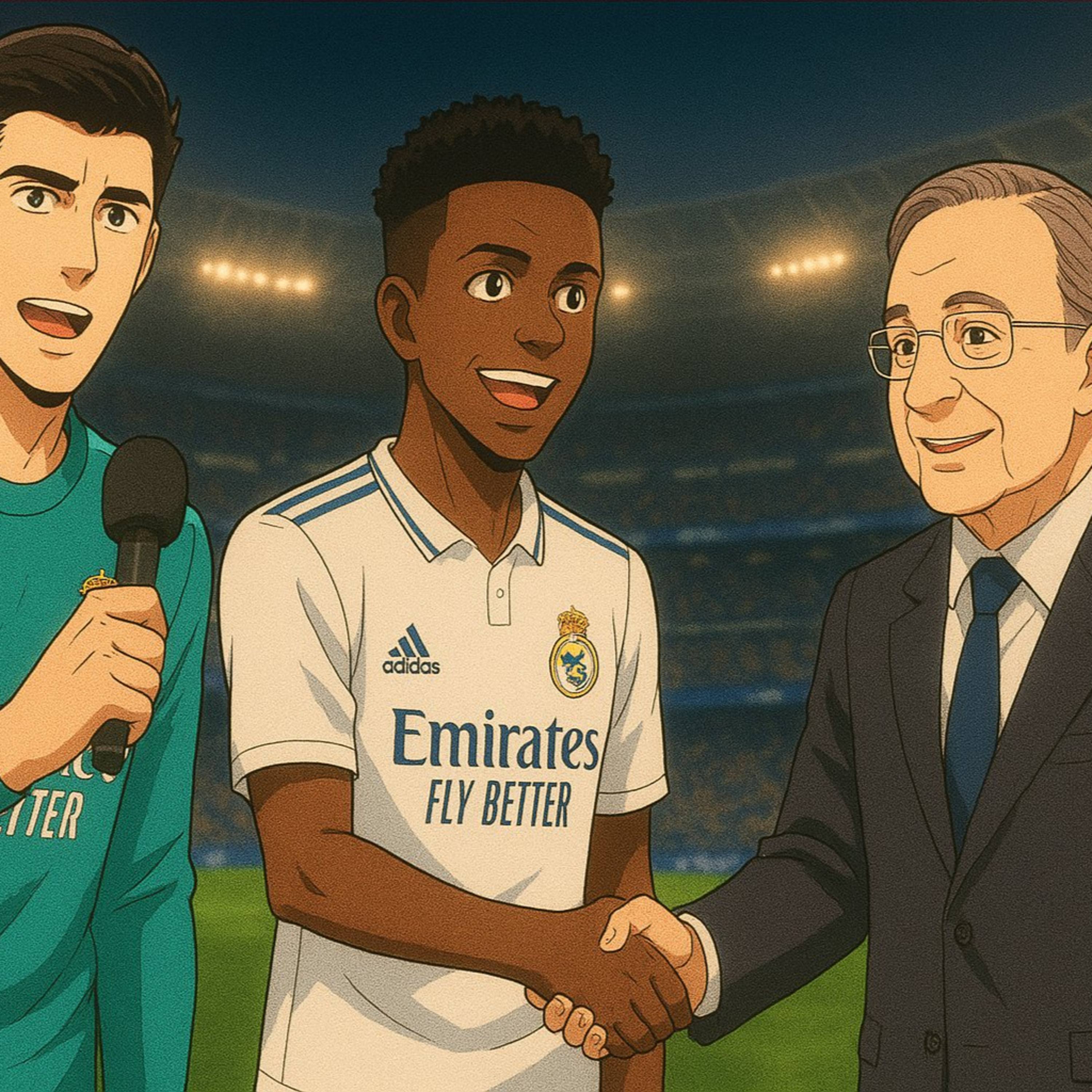 EL REAL MADRID QUIERE A VINICIUS, HABLÓ THIBAUT COURTOIS, DOMINGO PARTIDO Y ASAMBLEA | RODRIGUEZ episode artwork
