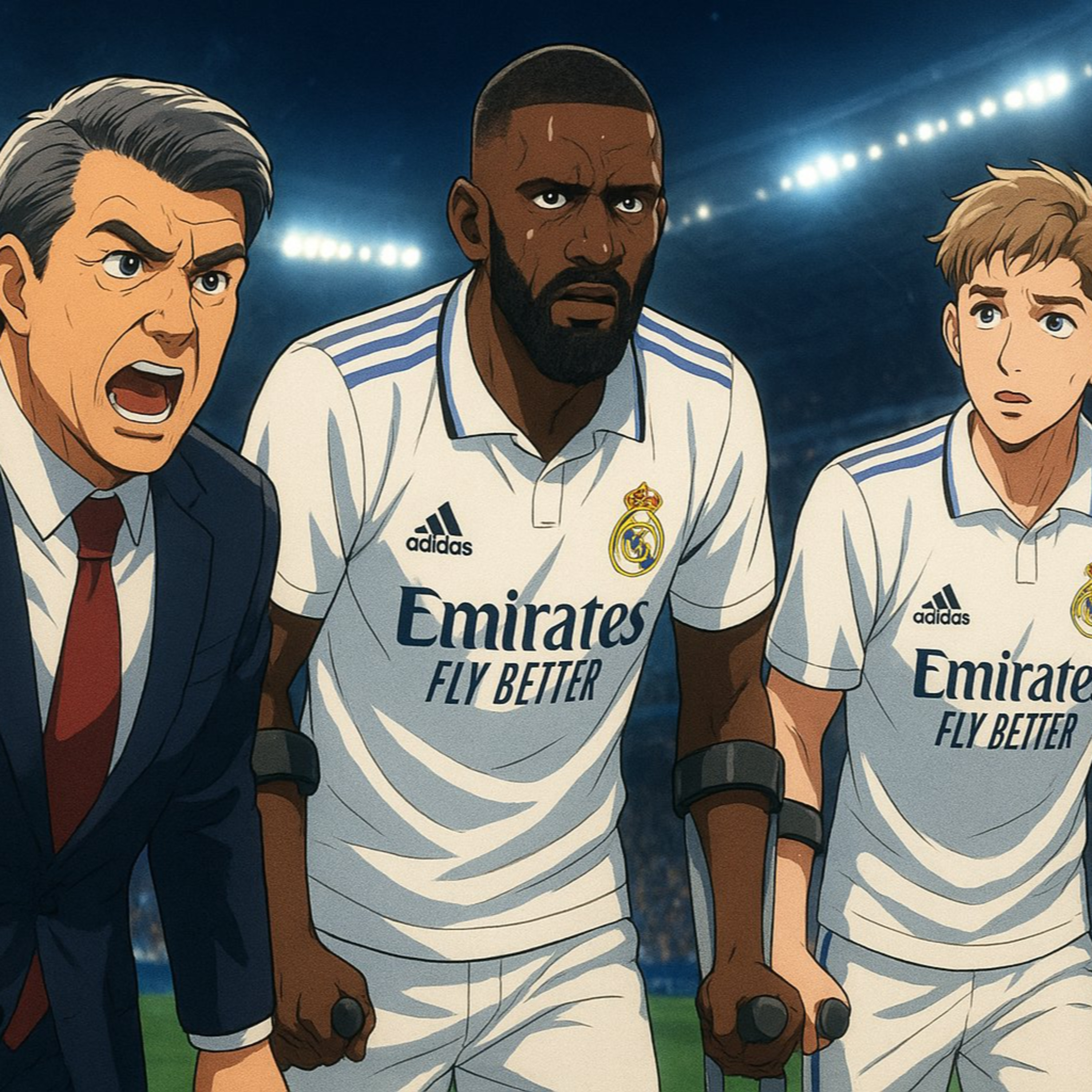 AL PARTIDO VS ALAVÉS CON UN CENTRAL SANO, DECLARACIONES CASO NEGREIRA | RODRIGUEZ episode artwork