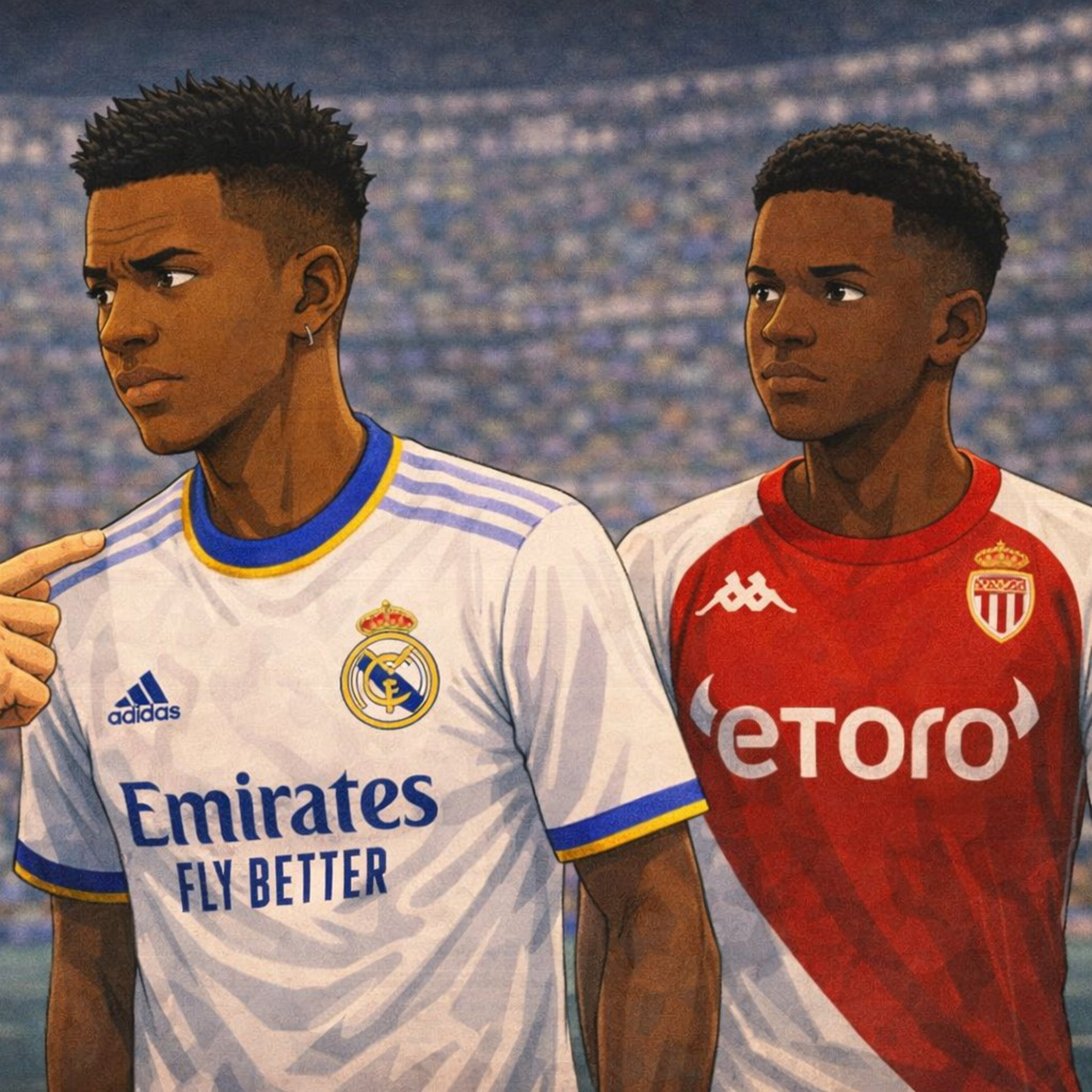 PREVIA REAL MADRID - MONACO, HACEMOS EL Xl y RUEDA DE PRENSA DE MBAPPE | RODRIGUEZ episode artwork