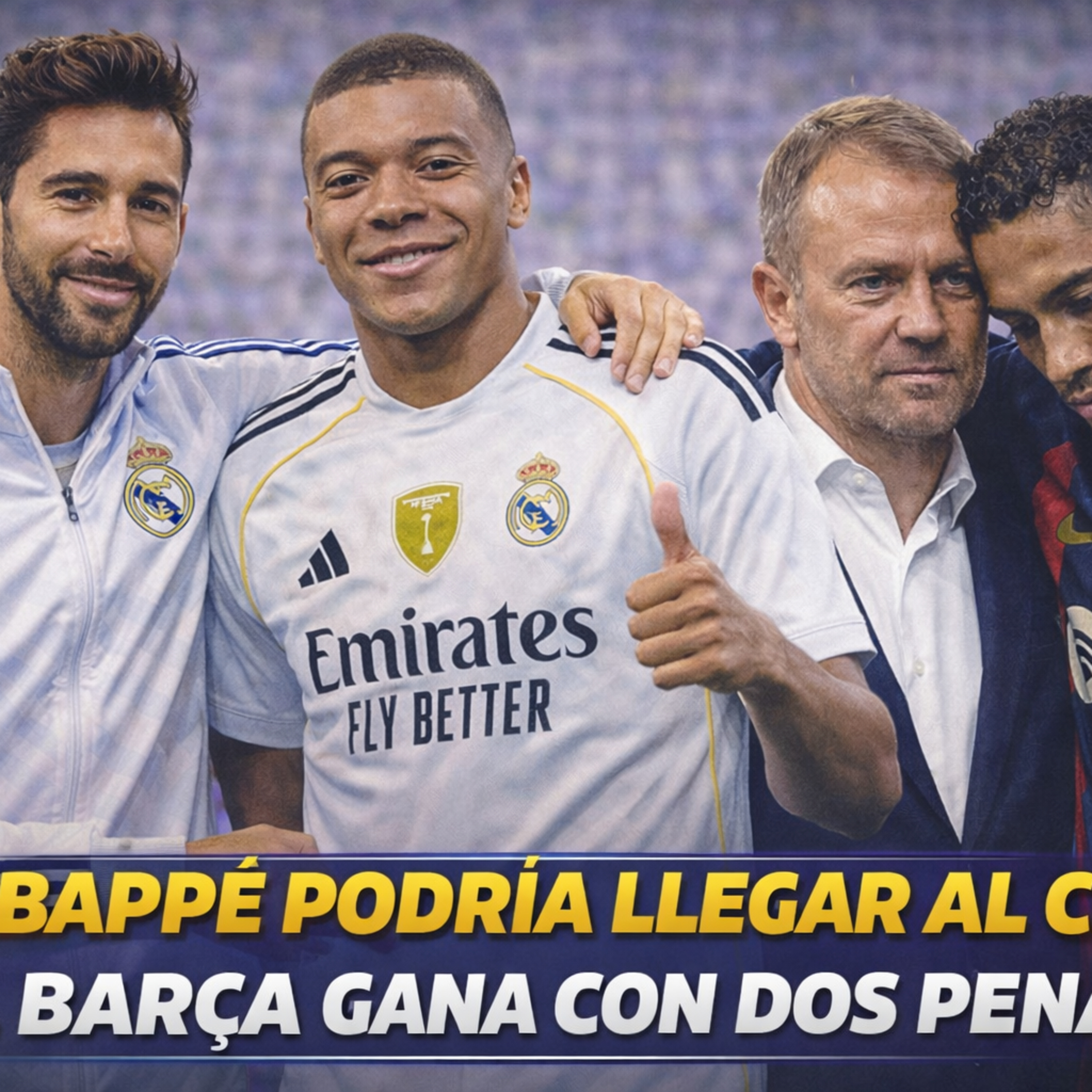 MBAPPE PODRÍA LLEGAR AL CITY Y EL BARÇA GANA CON DOS PENALTIS | RODRIGUEZ episode artwork