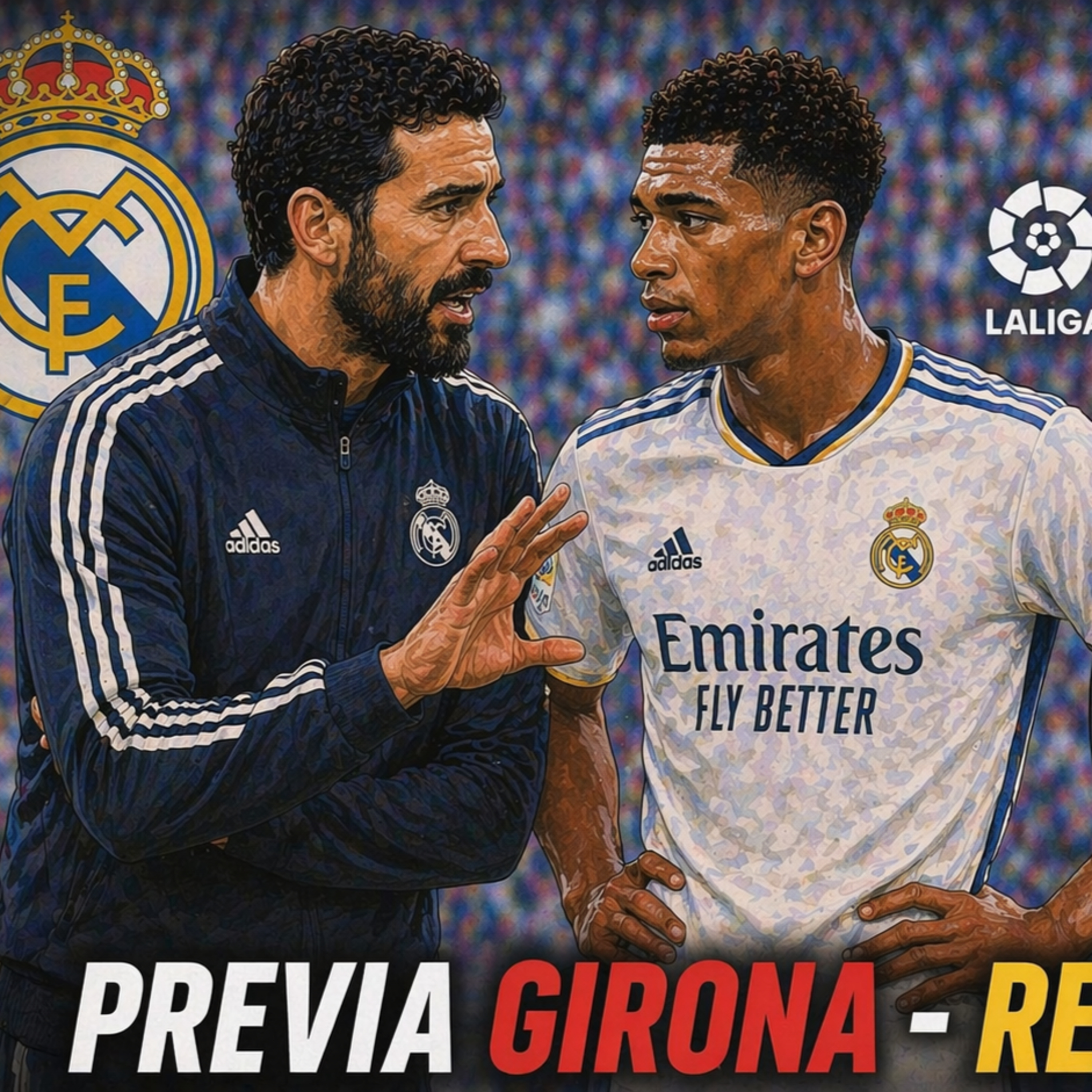 PREVIA GERONA - REAL MADRID, ¿MILITAO-JUDE TITULARES? + JAS DESPEDIDO, ASENCIO/ARBELOA | RODRIGUEZ episode artwork
