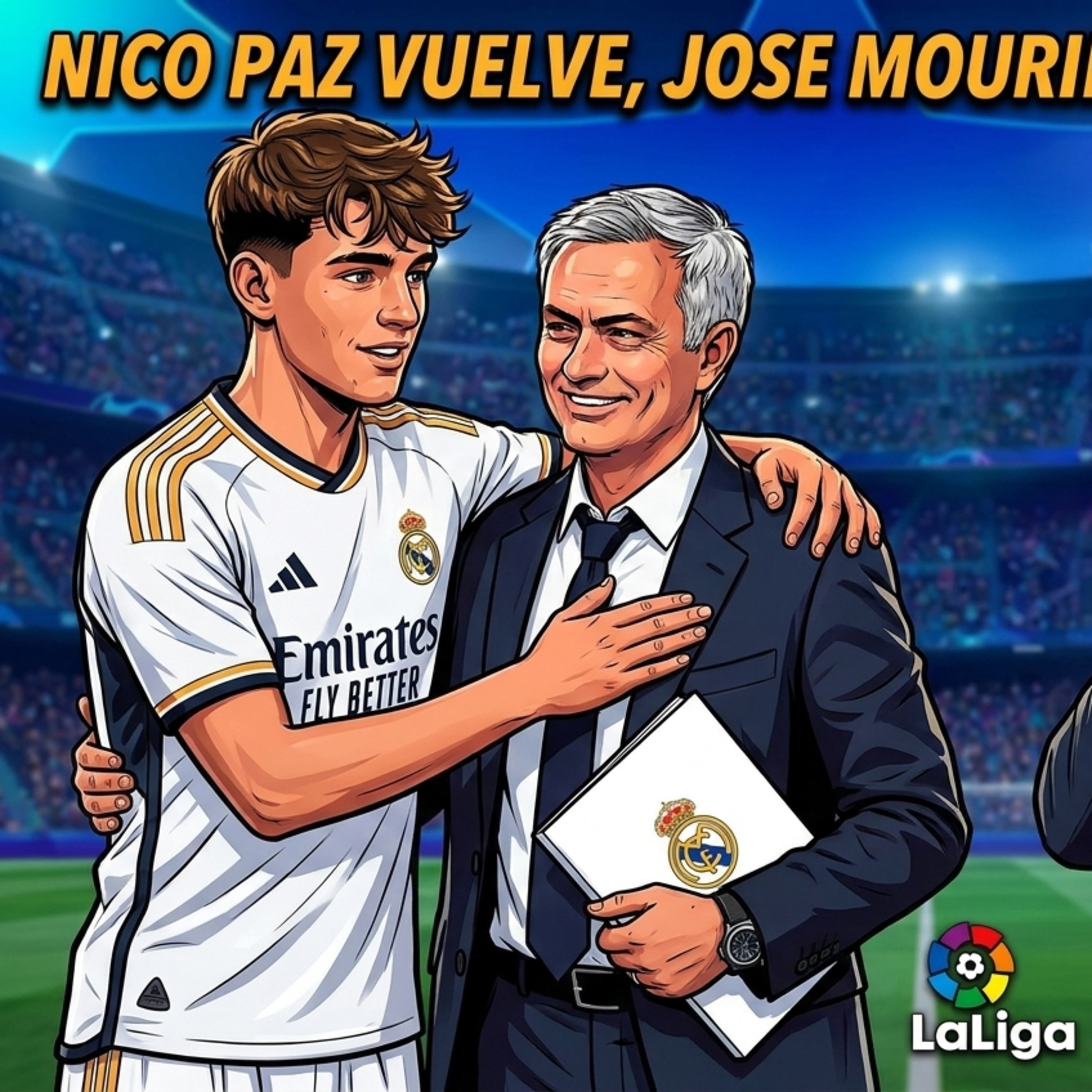 NICO PAZ VUELVE AL REAL MADRID, JOSE MOURINHO OFRECIDO | RODRIGUEZ episode artwork