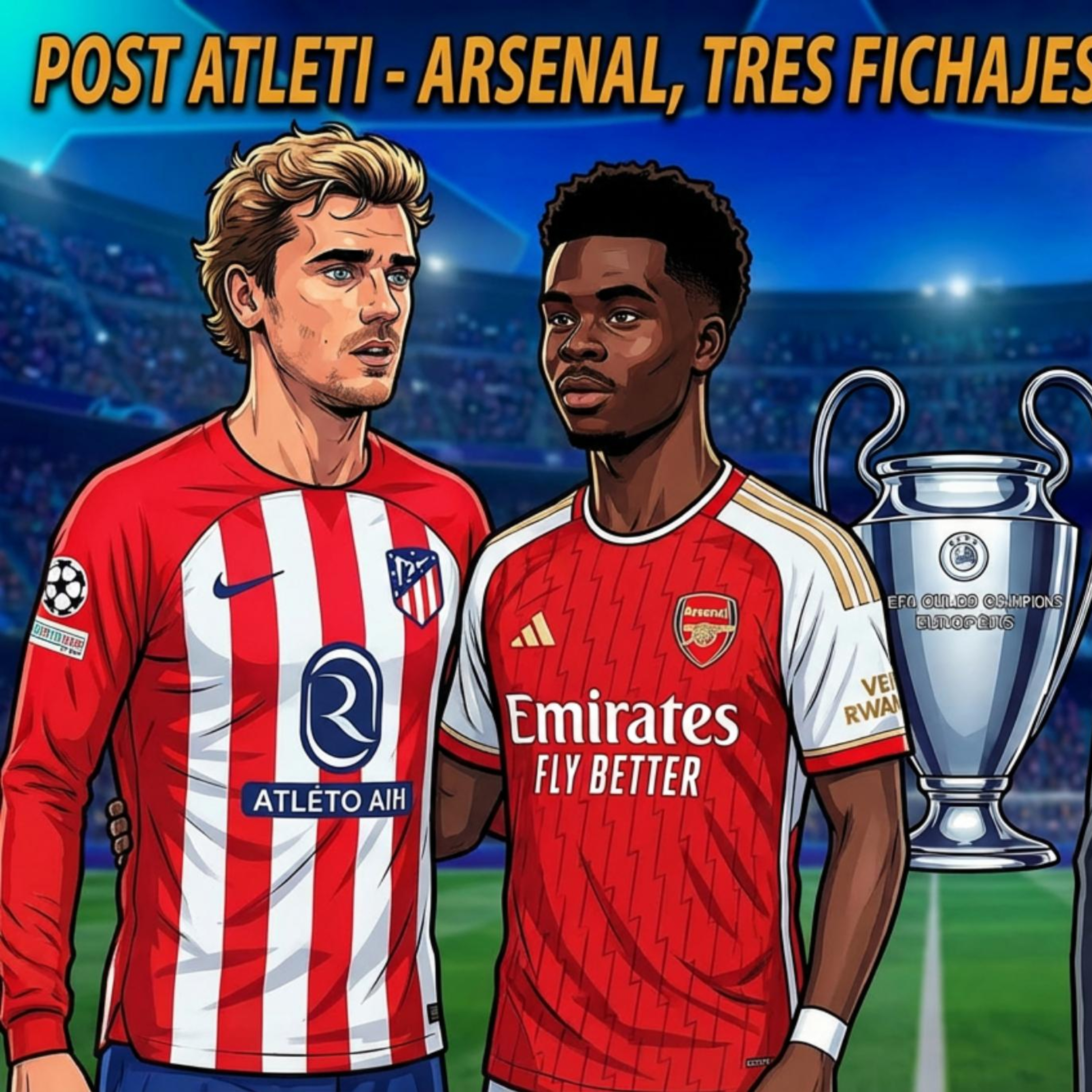 POST ATLETI - ARSENAL, EL REAL MADRID A POR TRES DEFENSAS | RODRIGUEZ episode artwork