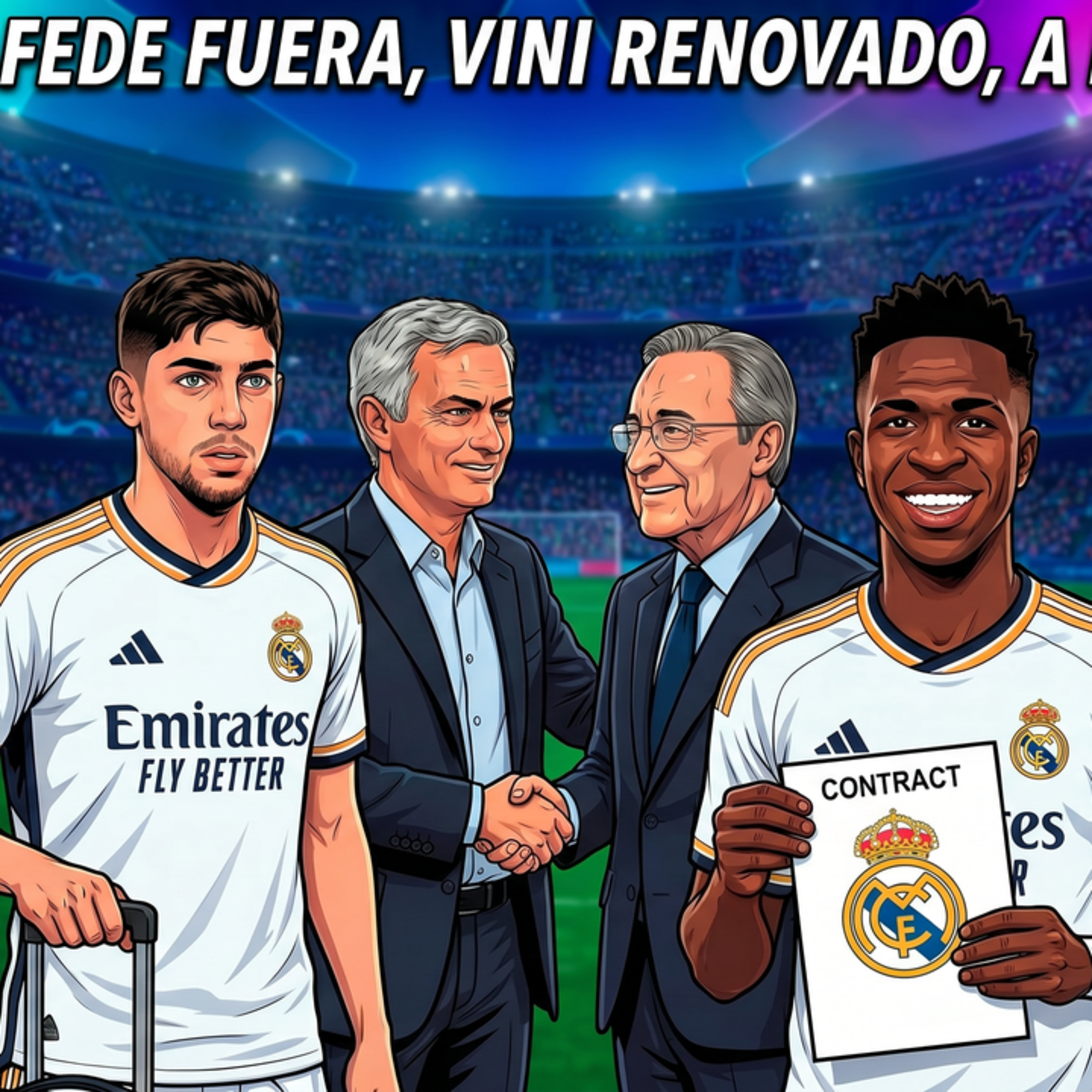 LOS JUGADORES QUIEREN FUERA A VALVERDE, VINICIUS RENOVADO, MOU YA TIENE OFERTA | RODRIGUEZ episode artwork