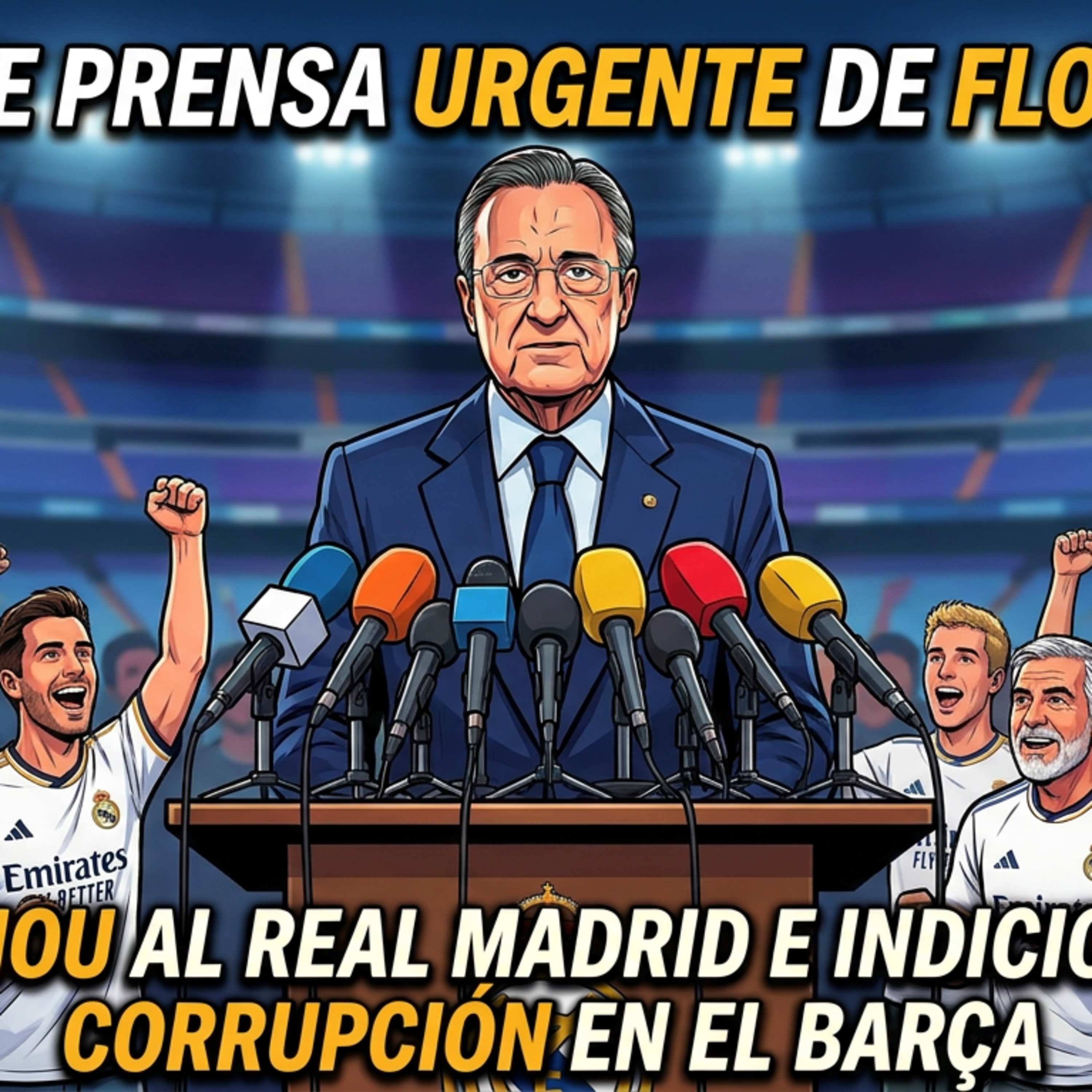 RUEDA DE PRENSA URGENTE DE FLORENTINO, LA VEMOS EN DIRECTO | RODRIGUEZ episode artwork