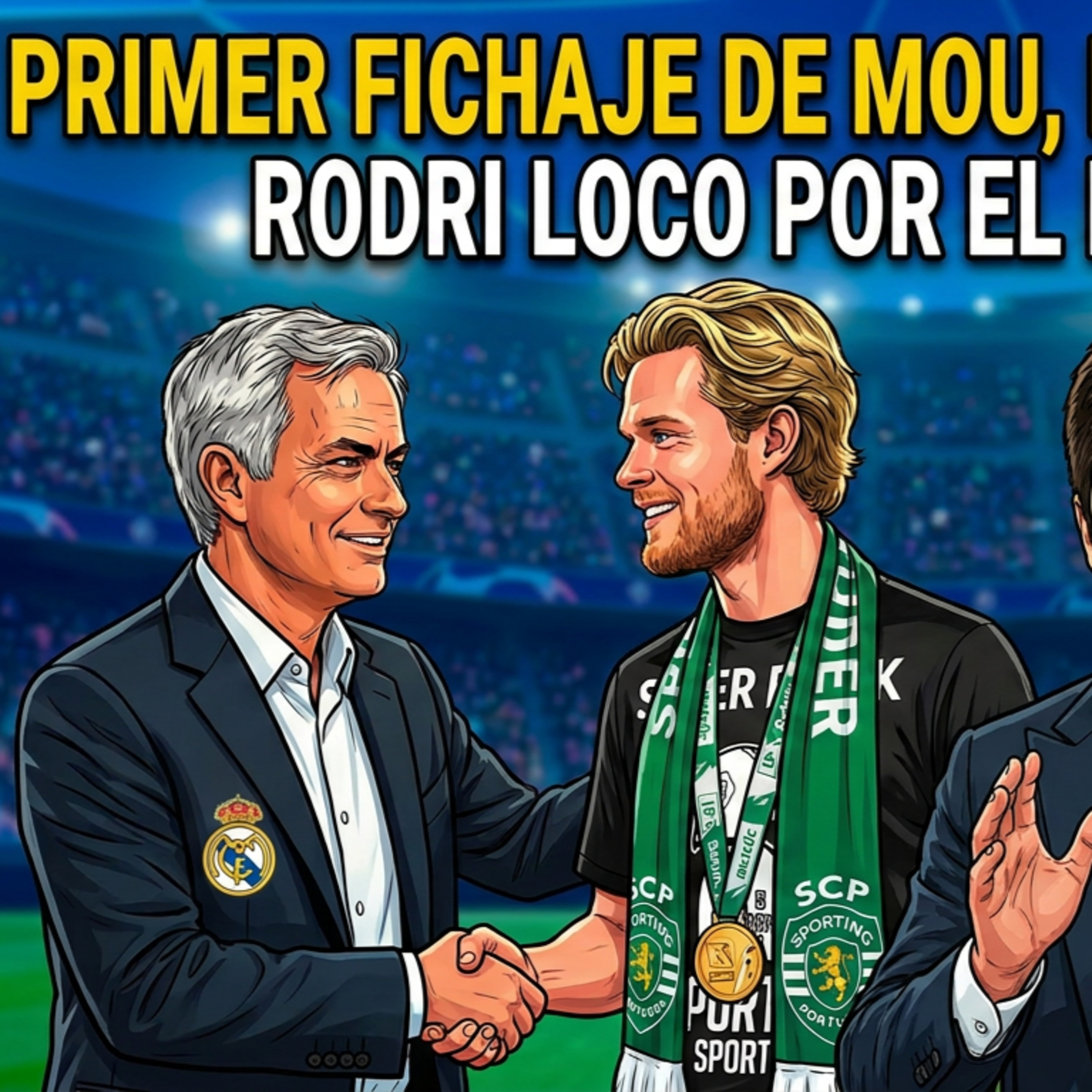 PRIMER FICHAJE DE MOU: HJULMAND, LIO CON RIQUELME, RODRI LOCO POR EL REAL MADRID | RODRIGUEZ episode artwork