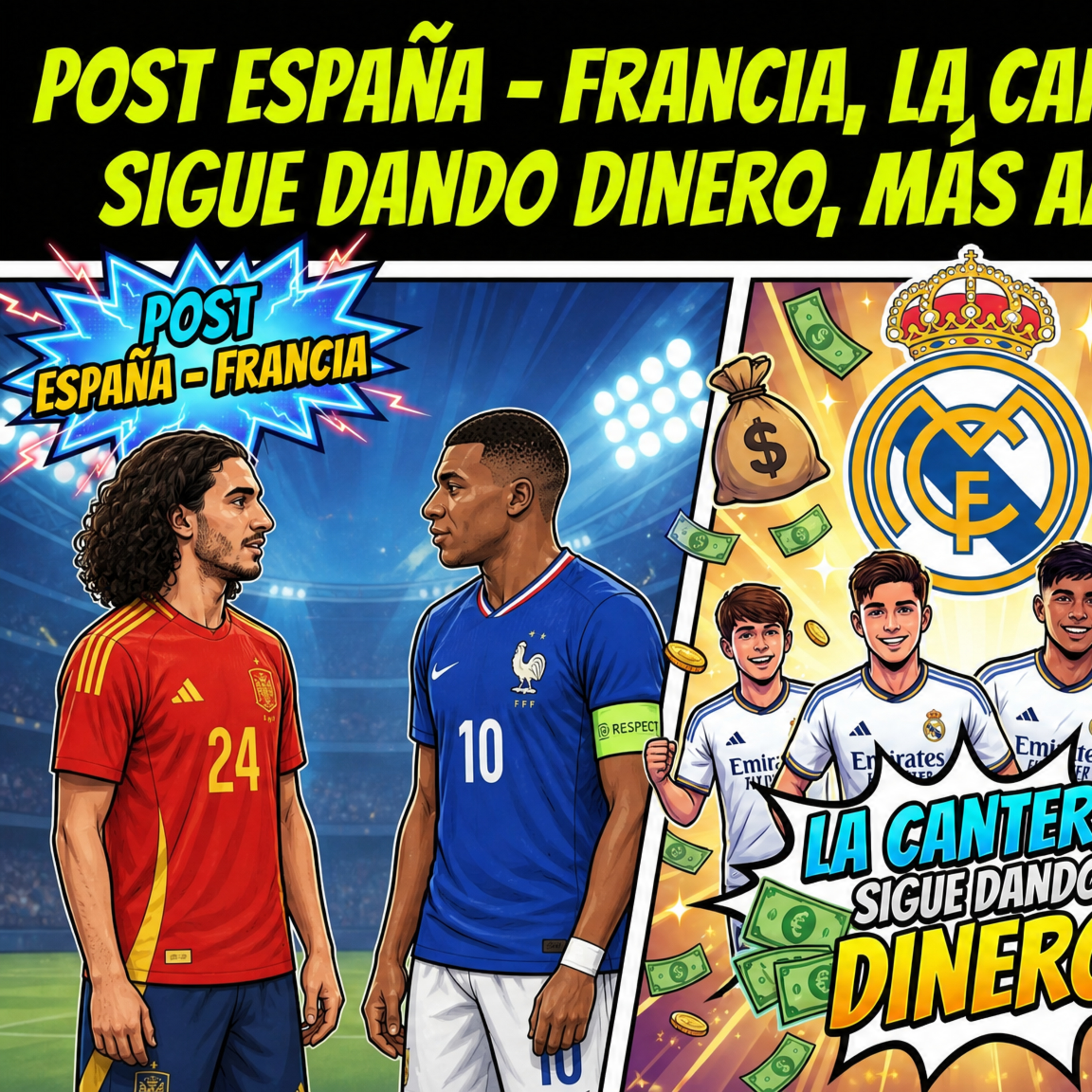 ESPAÑA A LA FINAL,LA CANTERA DEL MADRID SIGUE DANDO DINERO,MÁS AMISTOSOS EN AGOSTO | RODRIGUEZ episode artwork