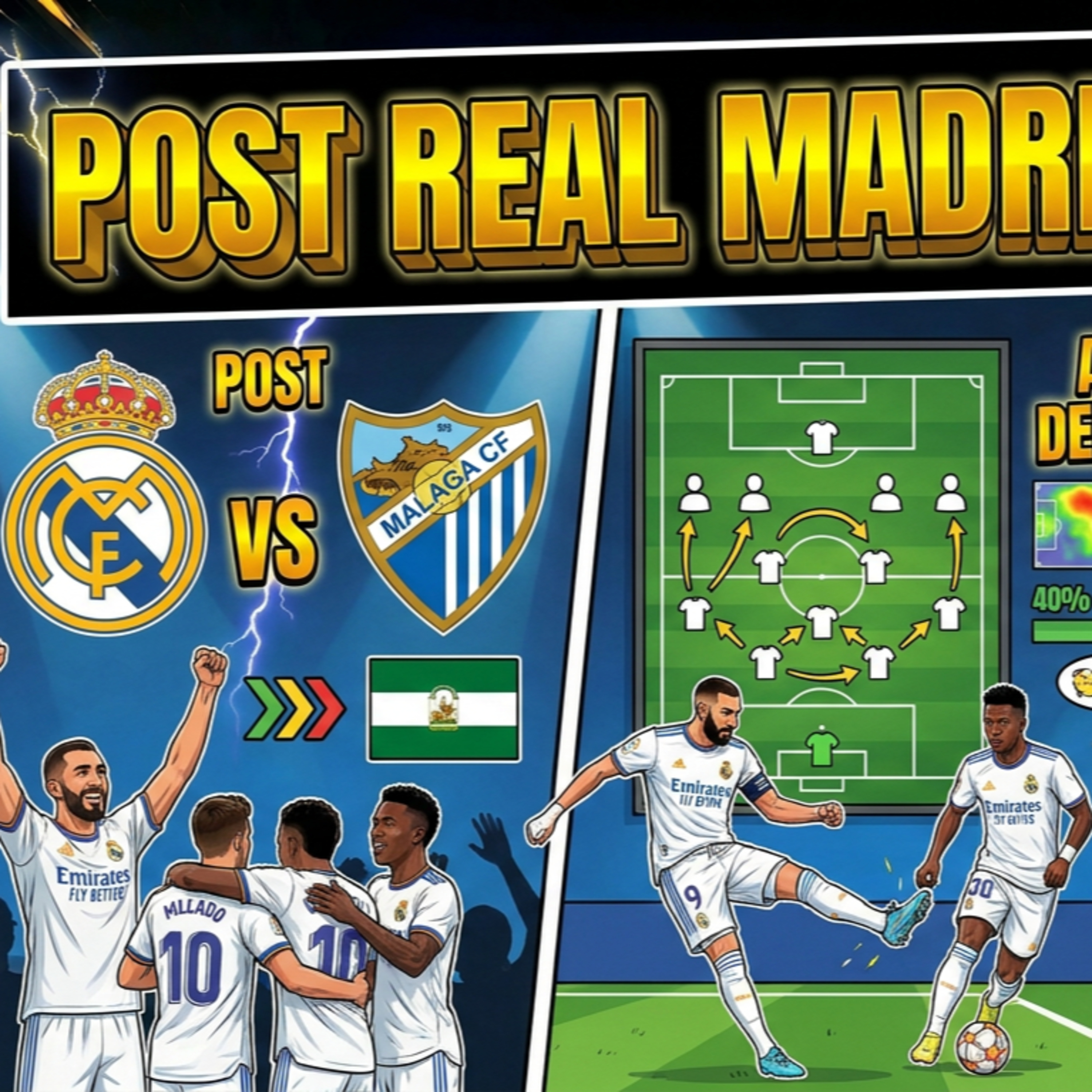 POST REAL MADRID - MALAGA | RODRIGUEZ episode artwork
