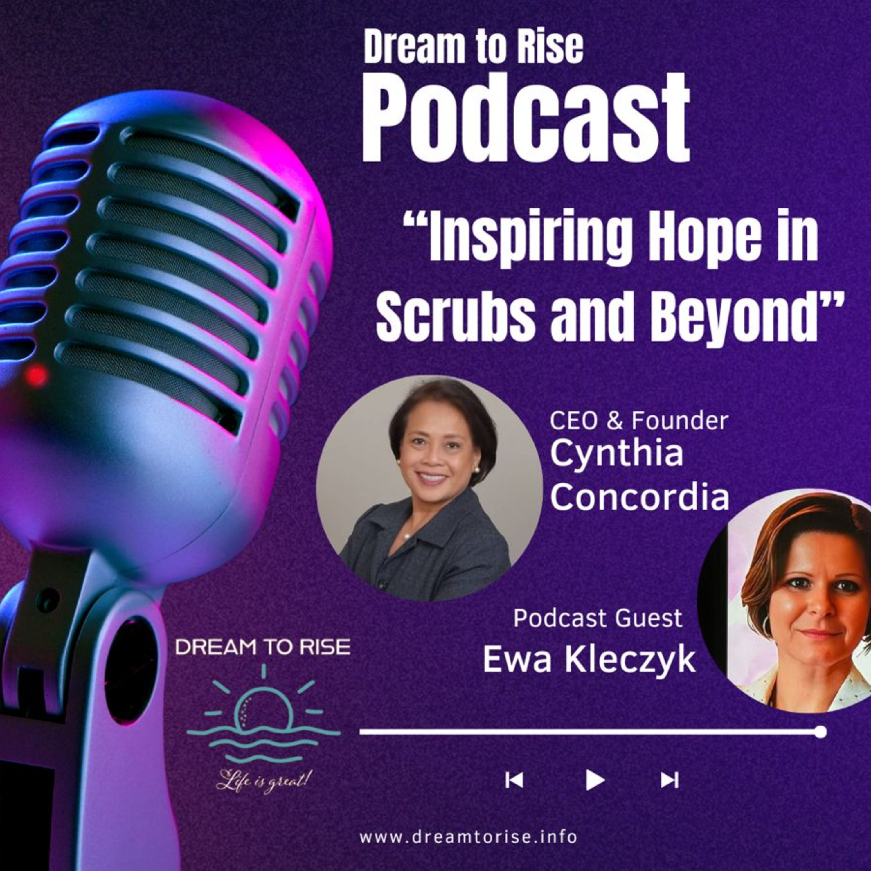 S2E79: Inspiring Hope in Scrubs and Beyond – Interview with Dr. Ewa J. Kleczyk episode artwork