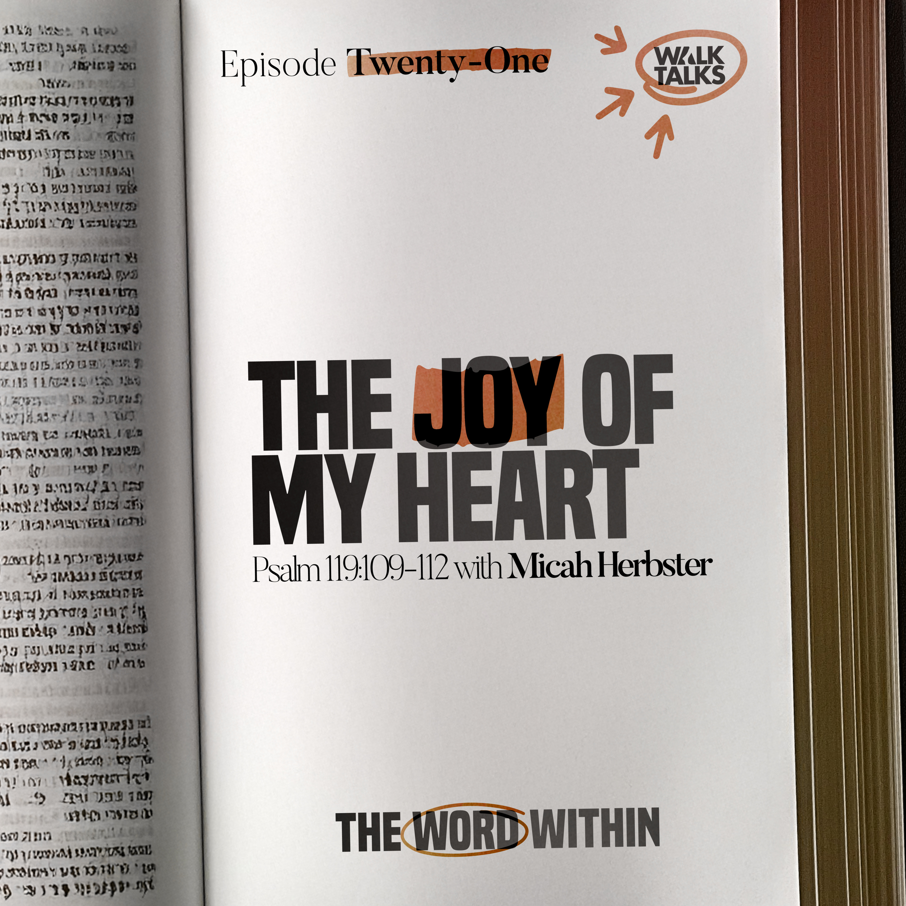 The Joy of My Heart (Psalm 119:109-112) episode artwork