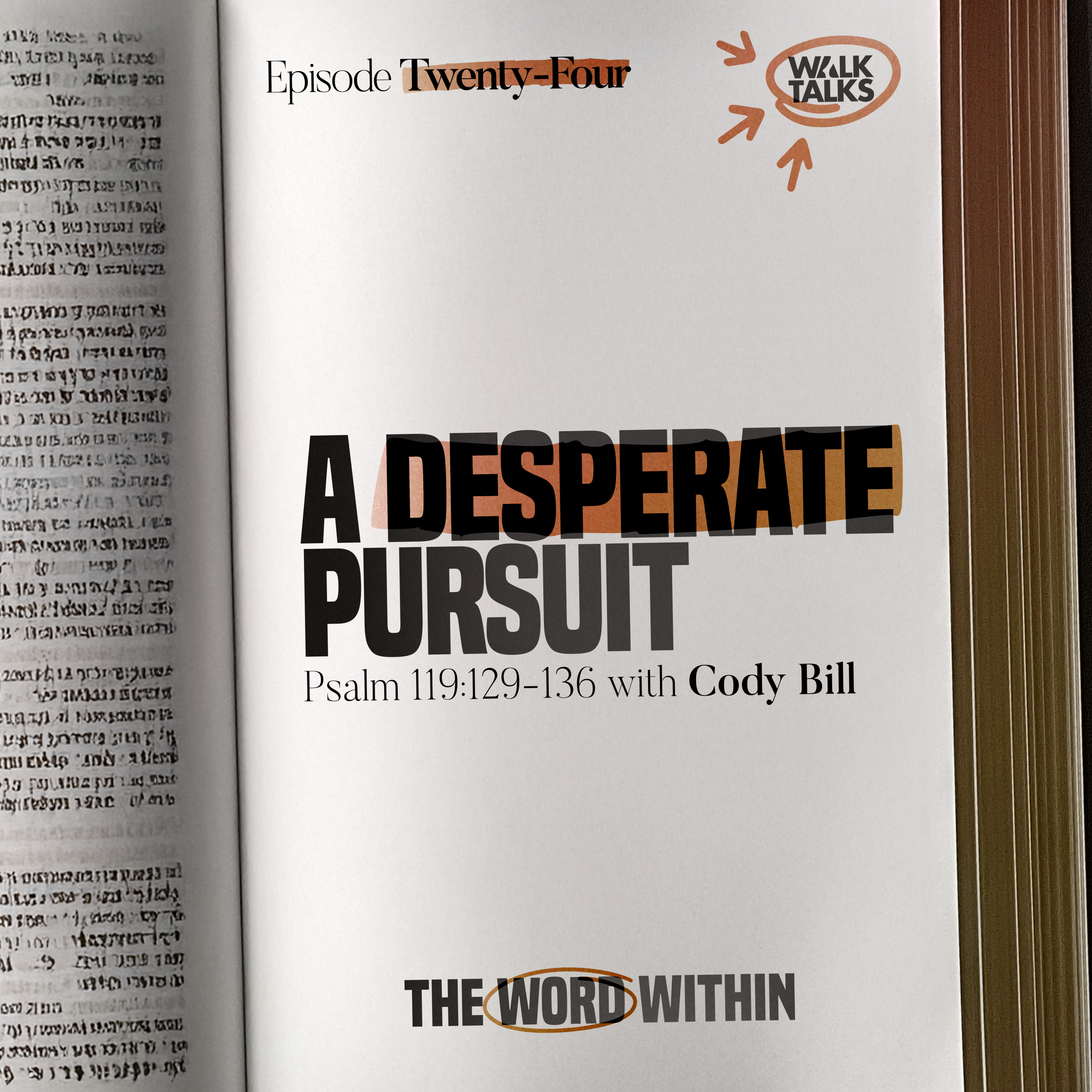 A Desperate Pursuit (Psalm 119:129-136) episode artwork