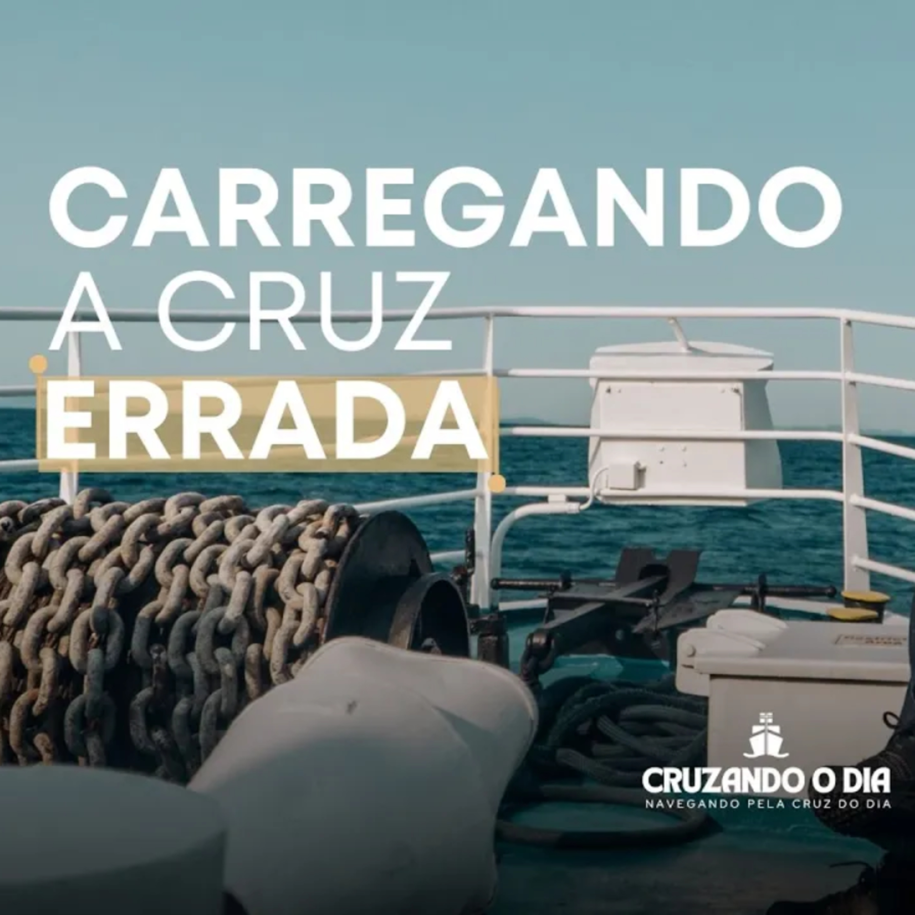 A CRUZ DE CADA DIA | PAULO BORGES JR - CRUZANDO O DIA #001 episode artwork