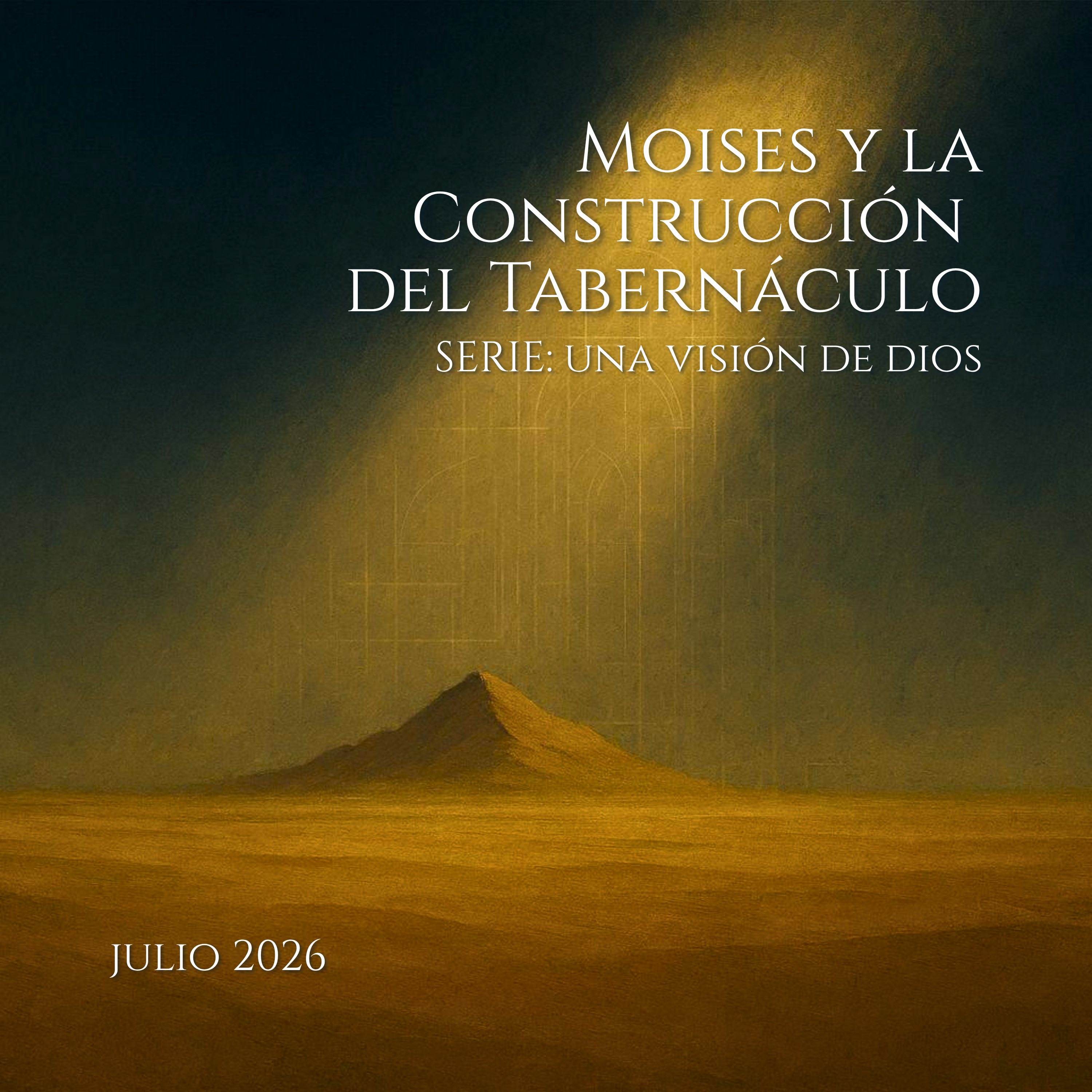 MOISÉS Y LA CONSTRUCCIÓN DEL TABERNÁCULO: Edificando la Casa de Dios con Visión | CNC Podcast episode artwork
