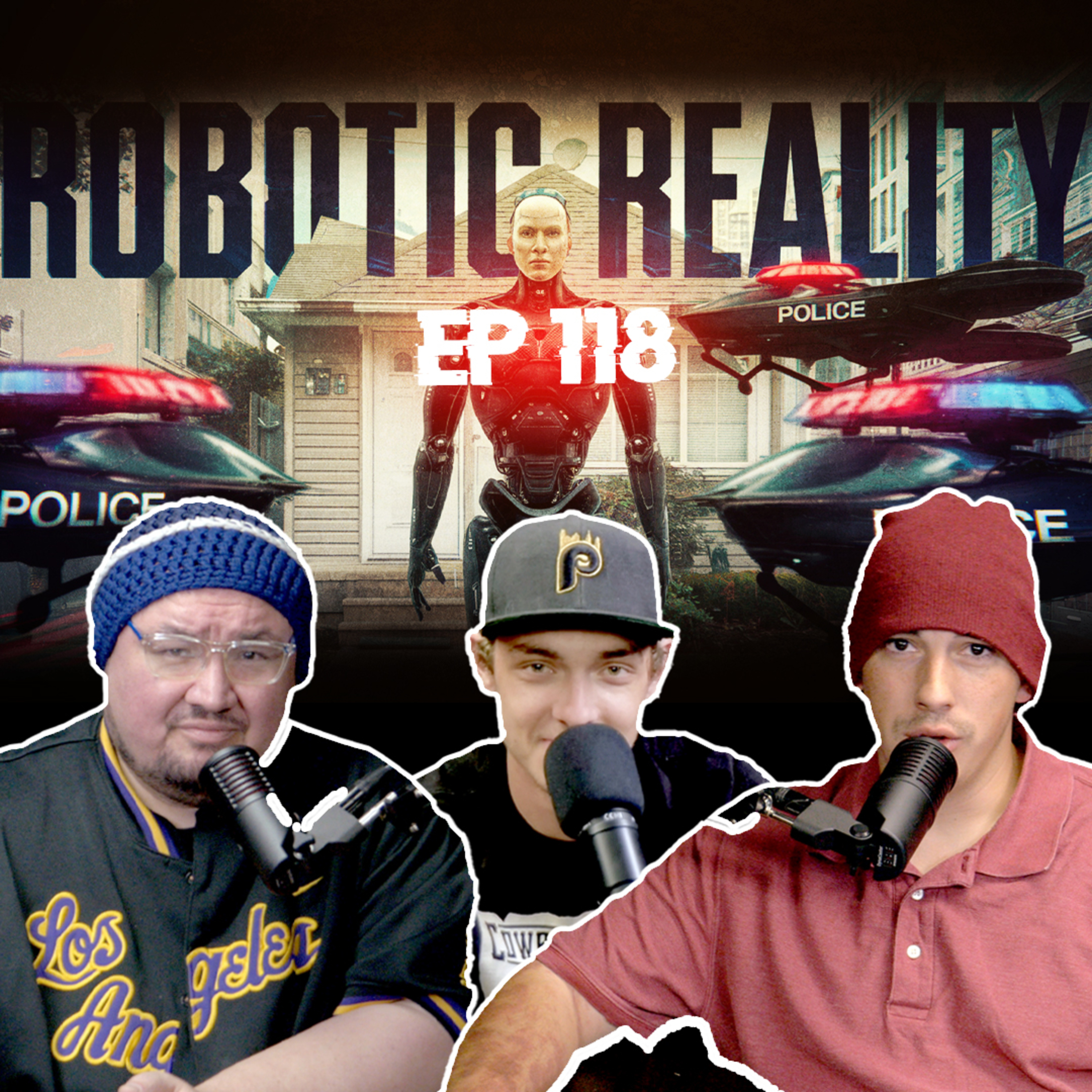 #119 - TESLA Cars can SEE the DEAD - 1x Neo Robot for HOME delivery - Police are using DRONES NOW