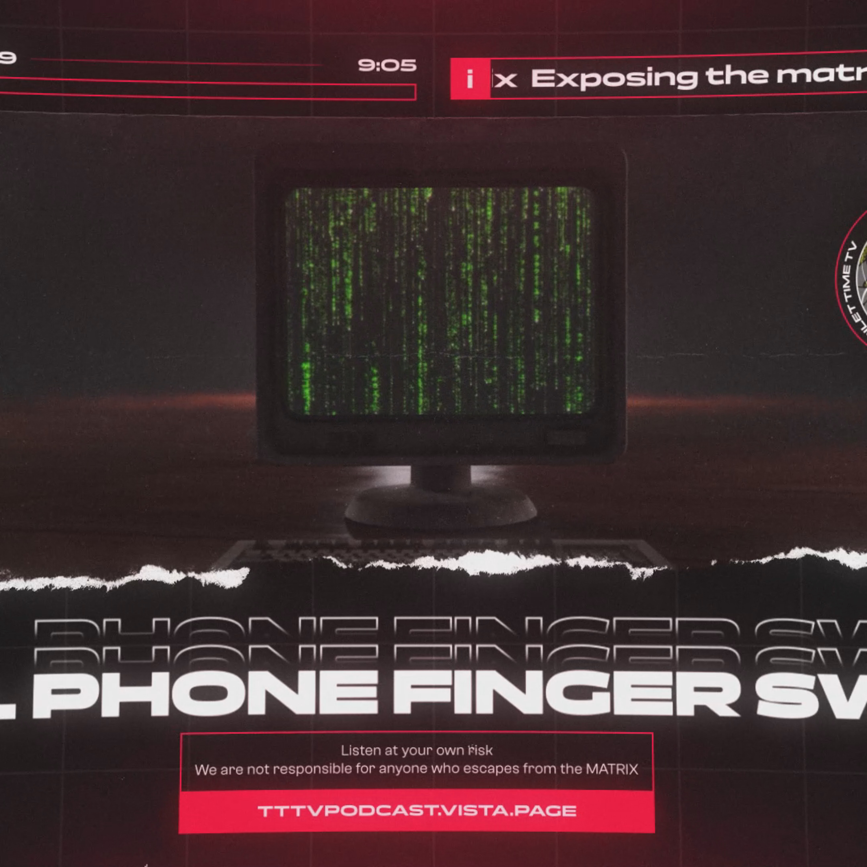 C.I.A. & PHONE FINGER SWIPES - PRINT LISTENER -DARPA - Starlink Internet - Toilet Time TV
