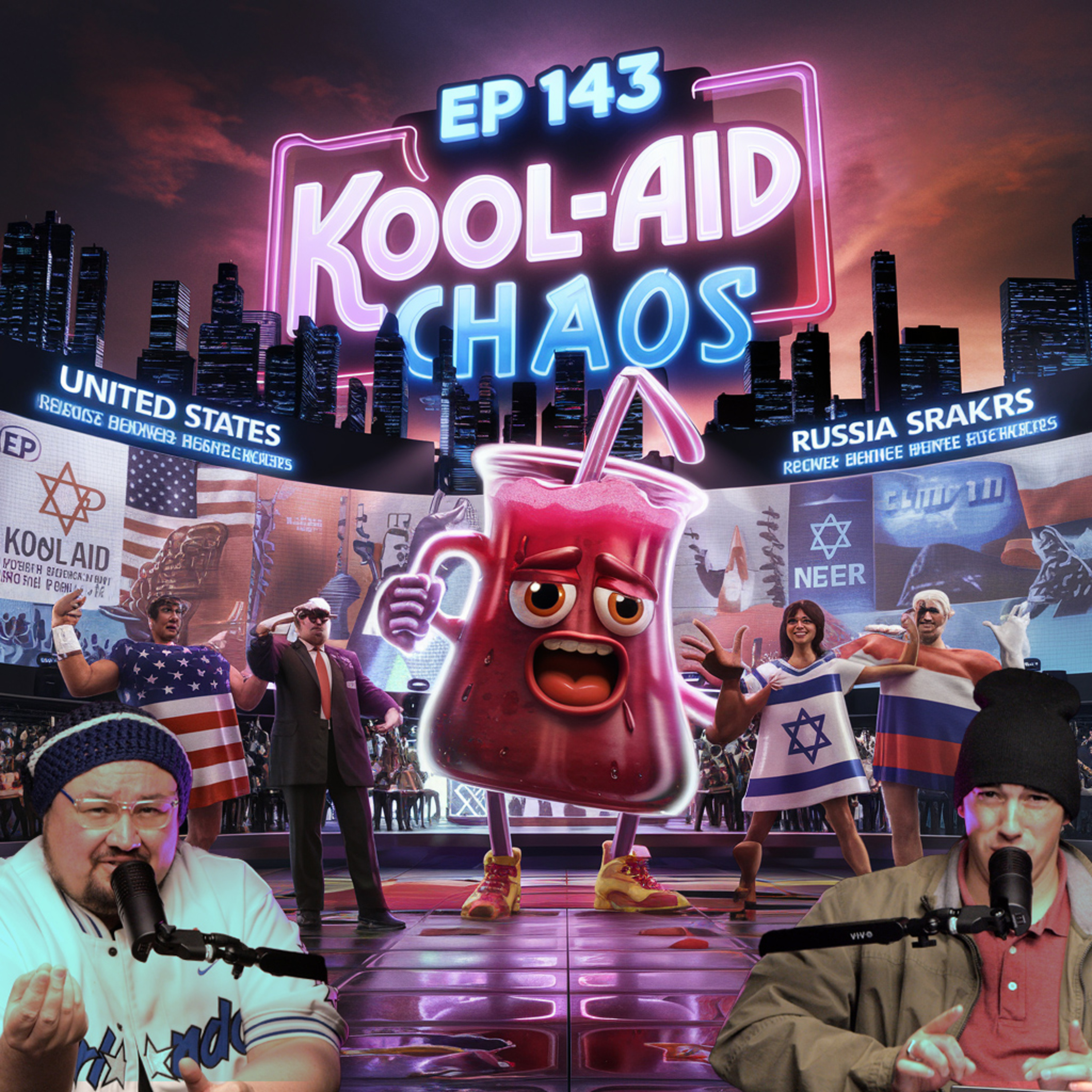 TTTV #143 KOOL-AID CHAOS - Digital Passport Carbon Credit - SEA Alien - Ai CANCELLED - Age Reversing