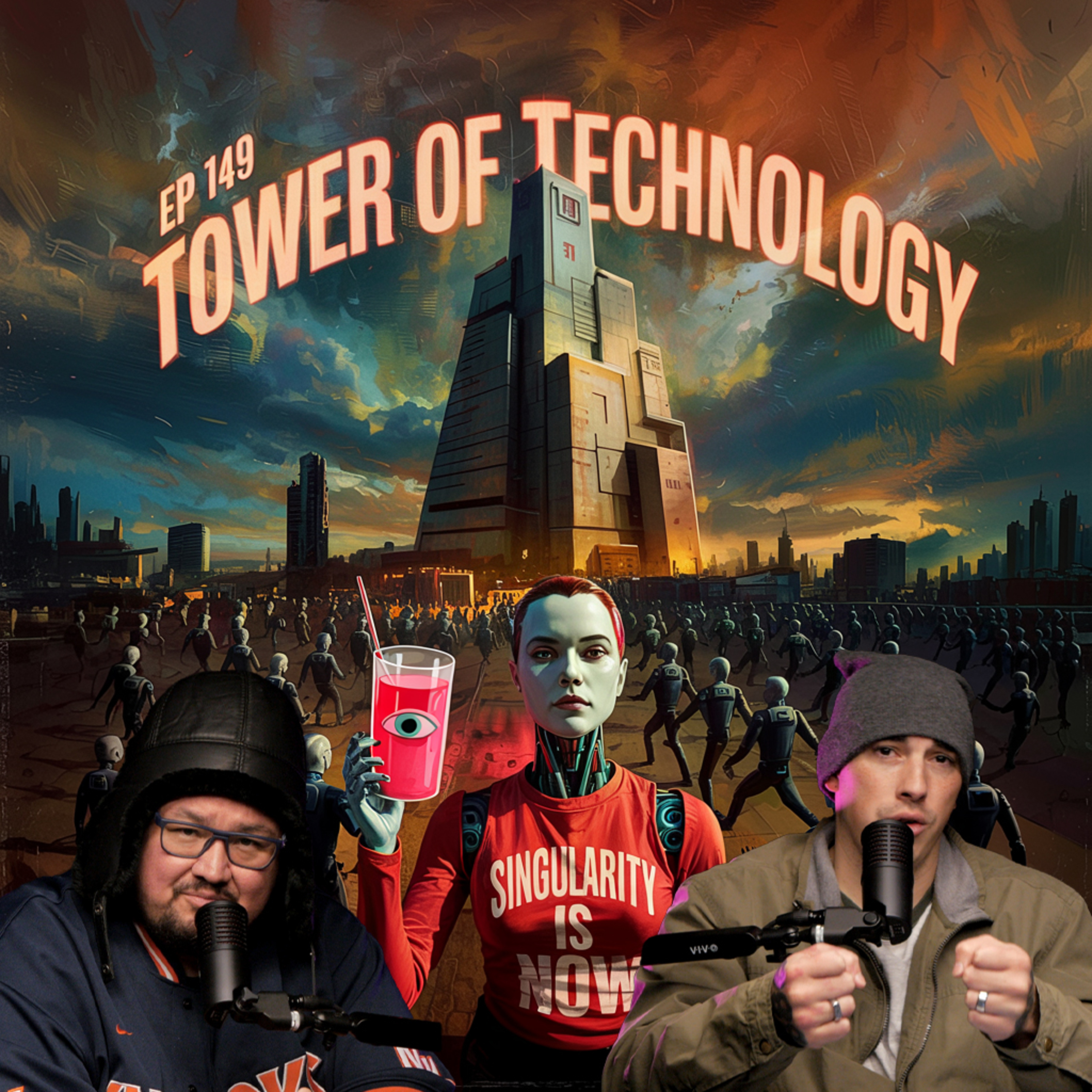 TTTV #149 TOWER OF TECHNOLOGY - Time Travel Crystal - Kawasaki ROBOT - Driverless Semi - Organoid CPU