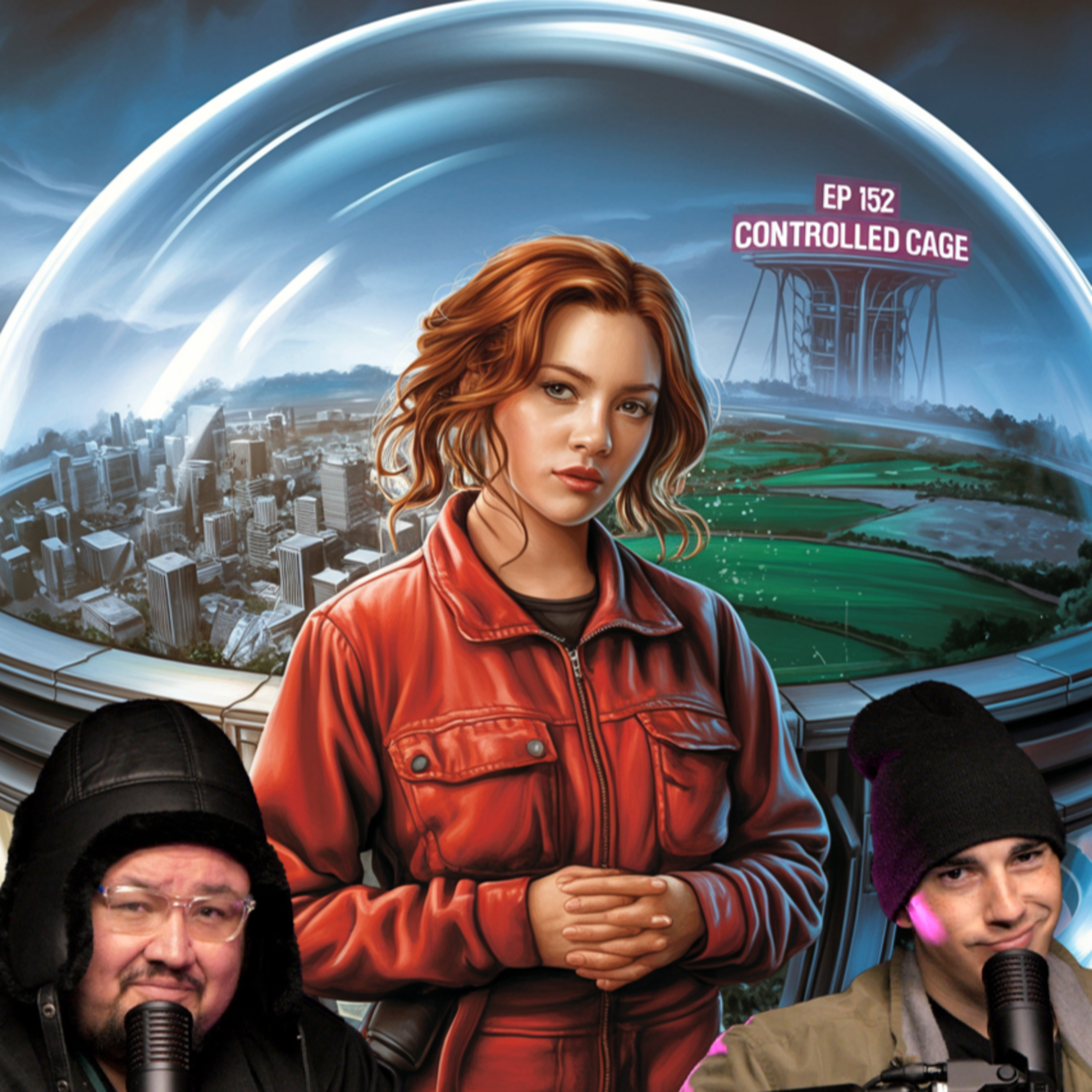 TTTV #152 CONTROLLED CAGE - Human AVATAR - Minority Report NYC Cameras - Australia Spider SNOW