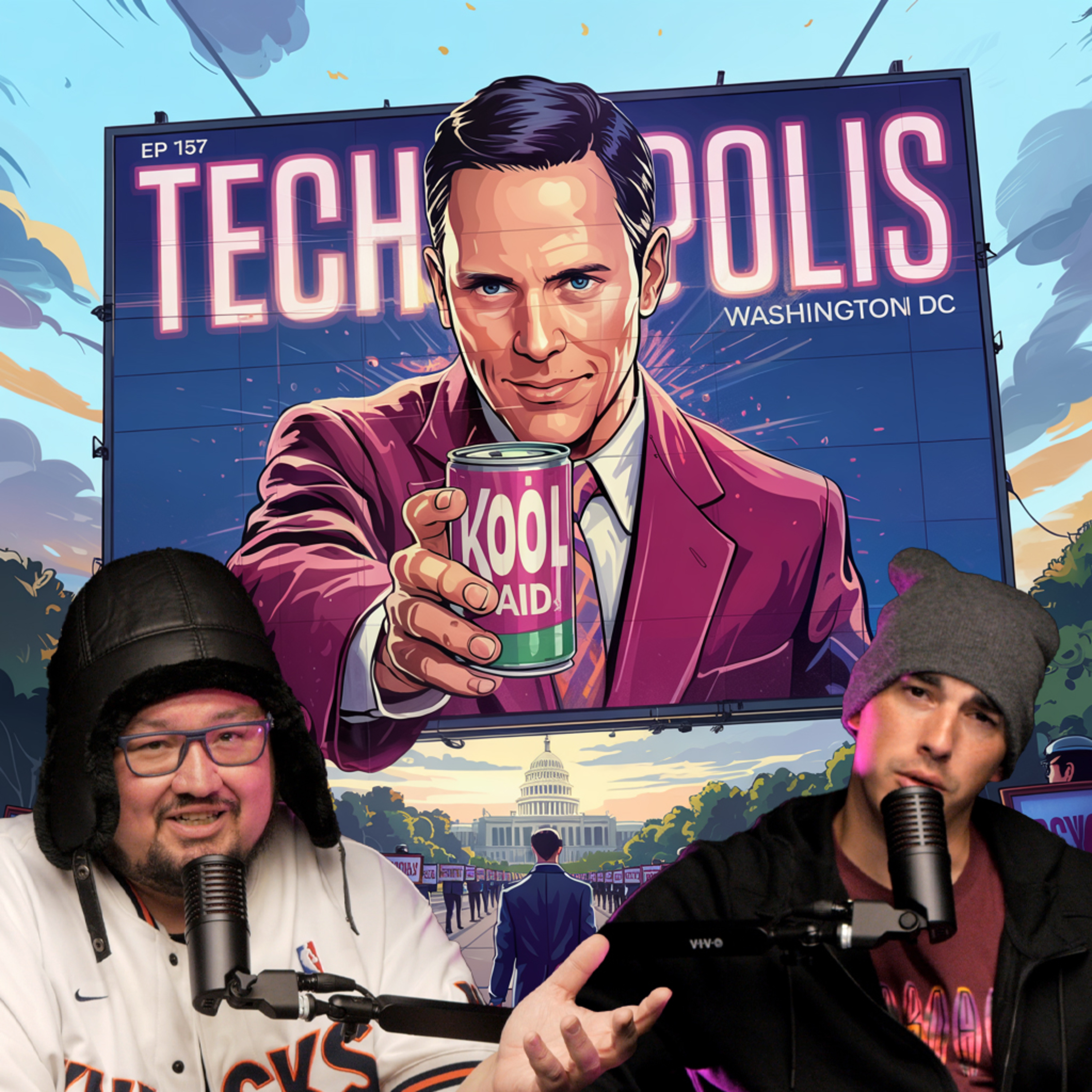 TTTV #157 TECHNOPOLIS - Brain Fingerprint - Peter Thiel & Palantir - Trump vs Elon - DC Freedom City
