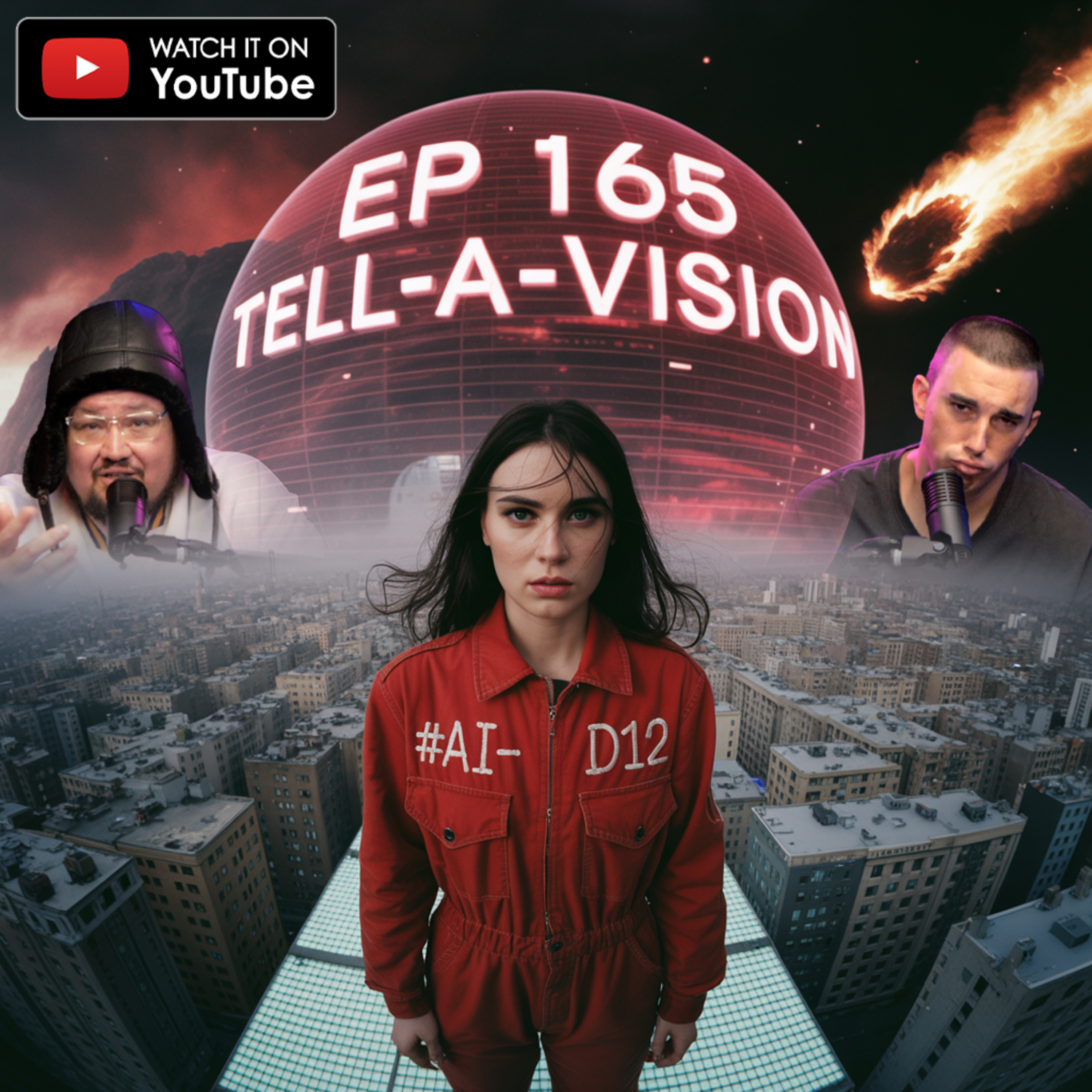 TTTV #165 TELL-A-VISION - 3i Atlas FALSE FLAG for Misaligned A.i. - A.i. 2027 - Alien on RING CAMERA