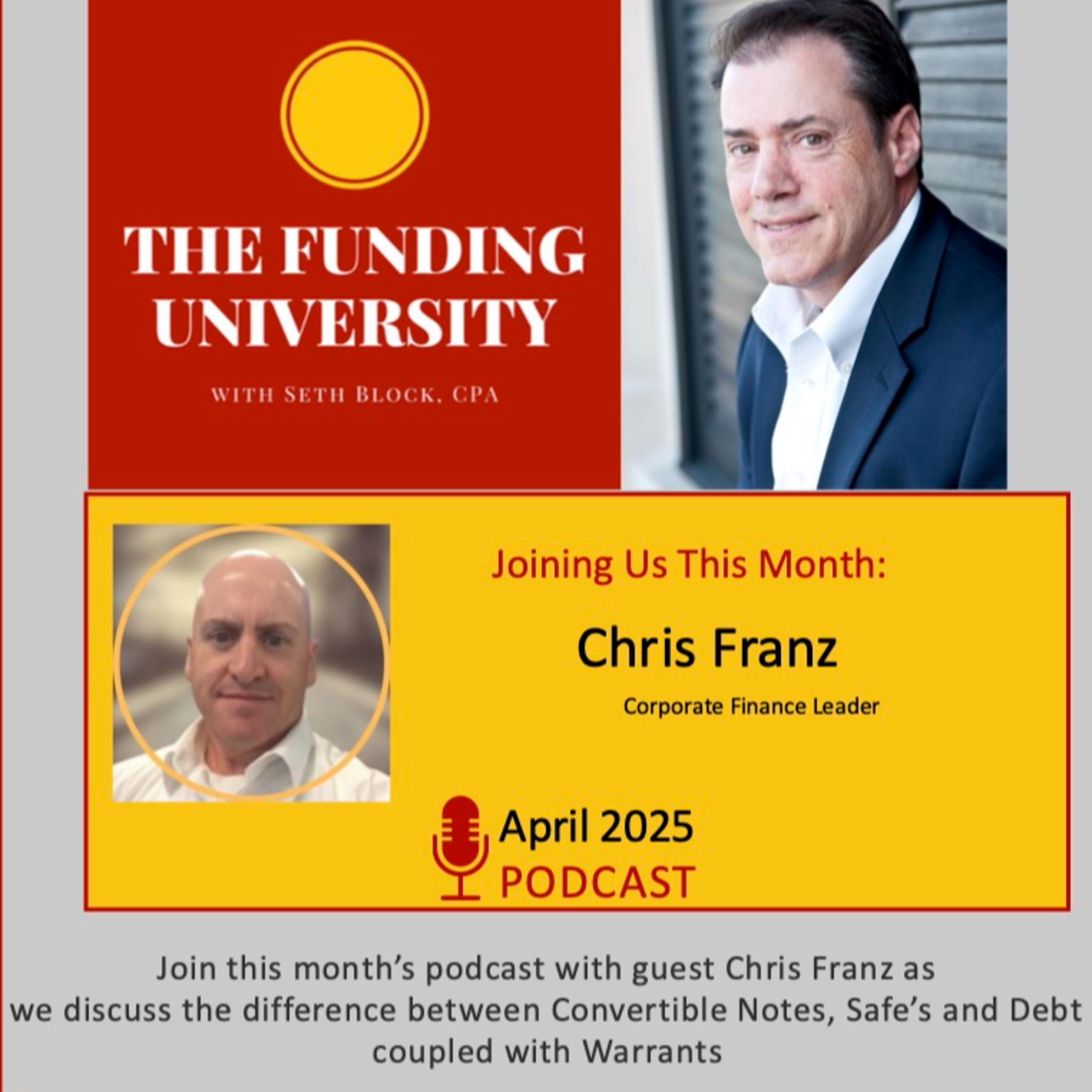 TFU 56: The difference between Convertible Debt, Safe's and Debt coupled with Warrants