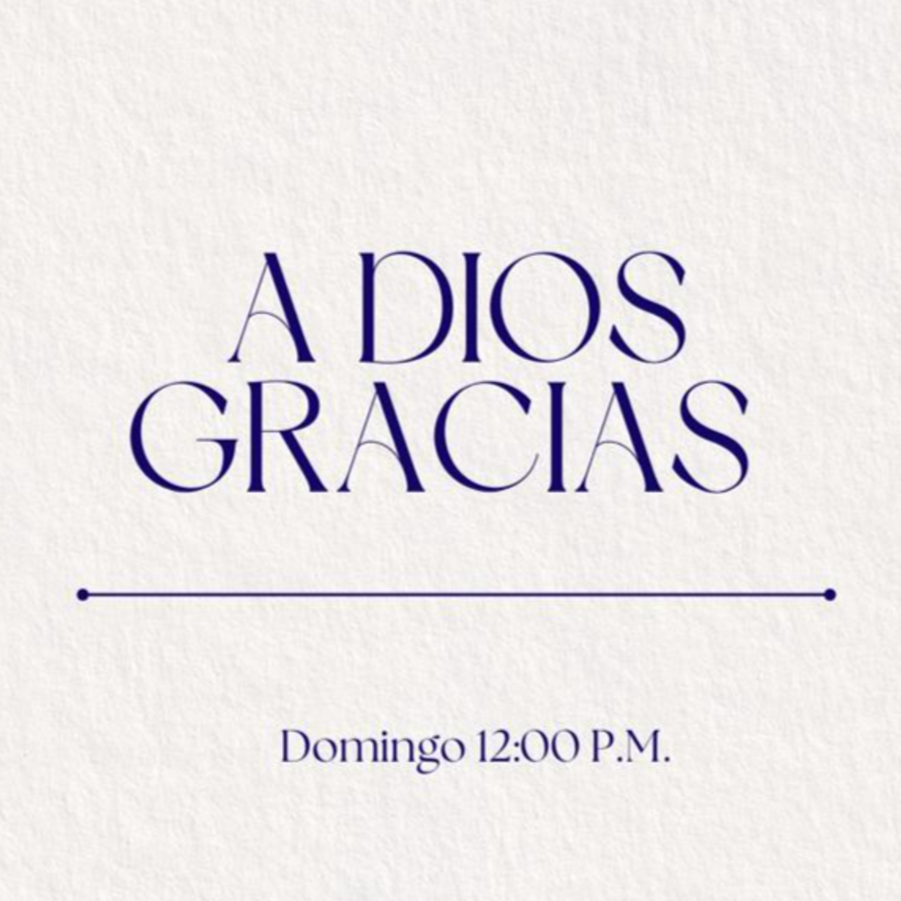 A Dios gracias episode artwork