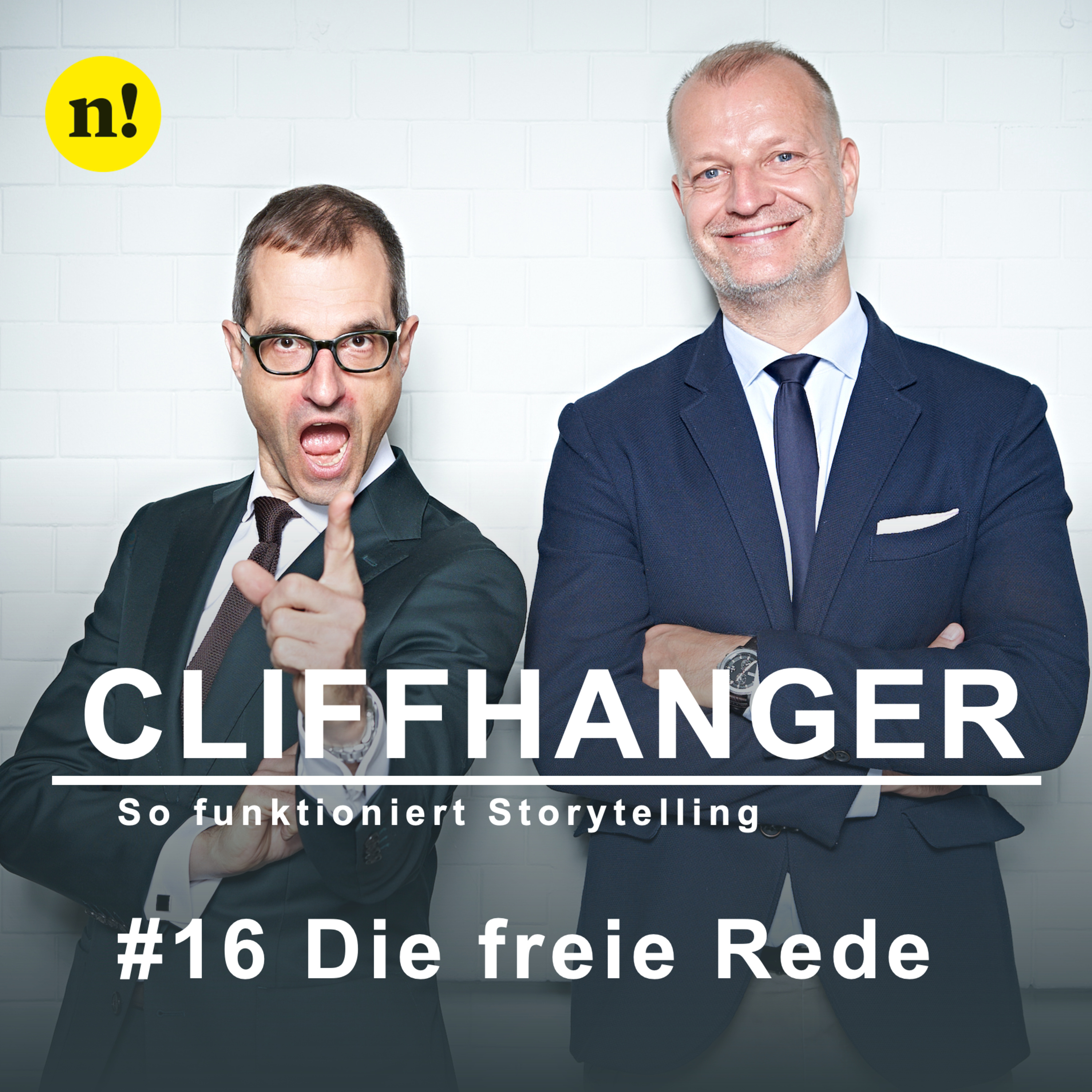 #16 Die freie Rede – CLIFFHANGER. So funktioniert Storytelling episode artwork