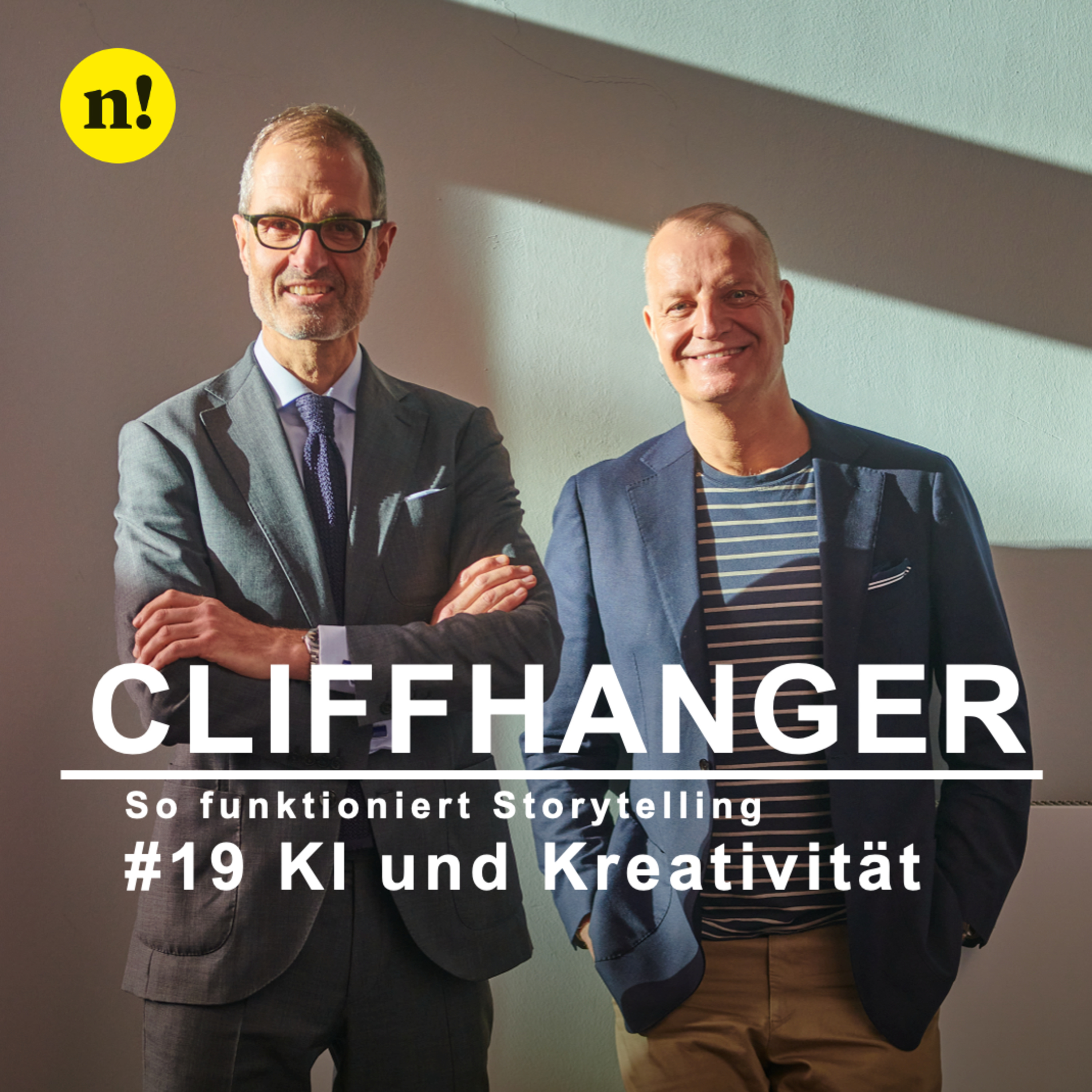 #19 KI und Kreativität – CLIFFHANGER. So funktioniert Storytelling episode artwork